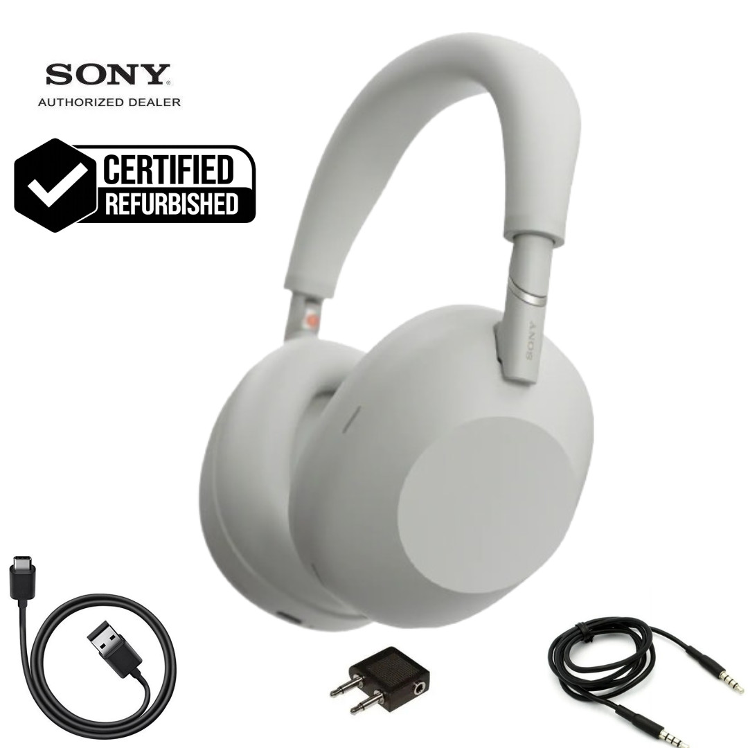 Certified Sony WH-1000XM6 Wireless Noise Cancelling Headphones Platinum Silver