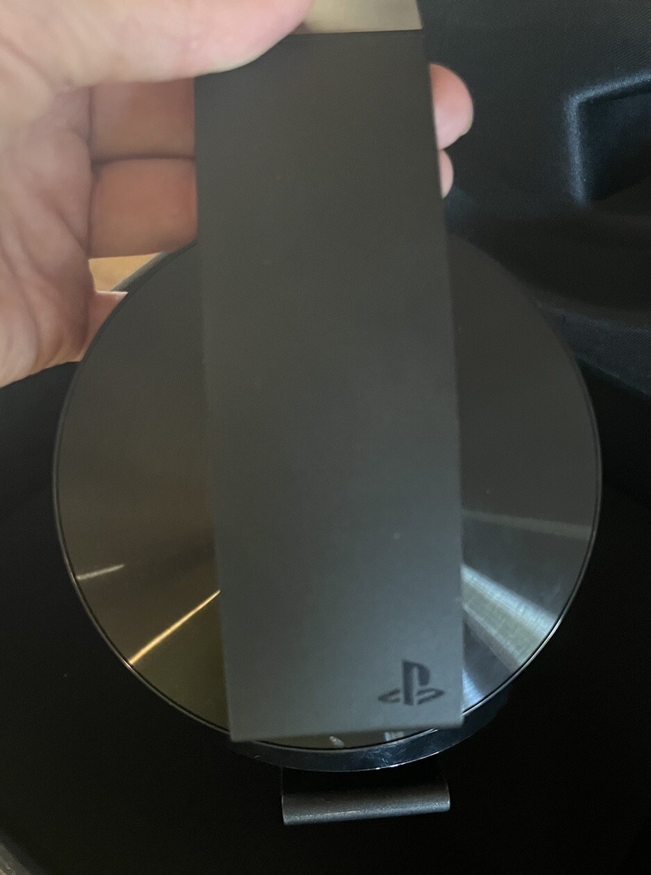PlayStation Wireless Black Headphones In Box See Description