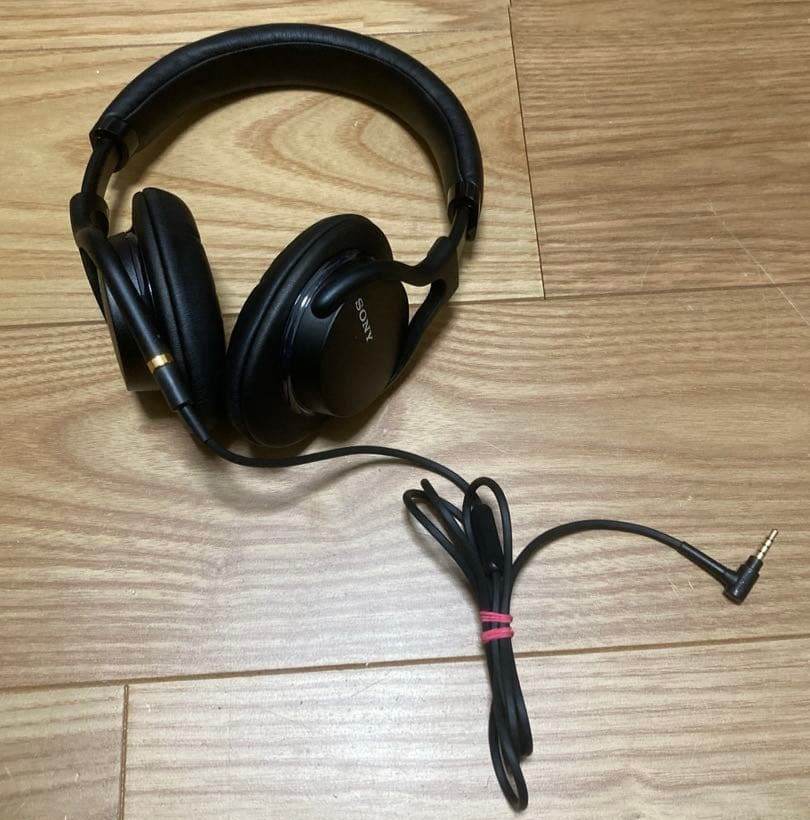 Sony MDR-1AM2 Black Headphones Used Good Condition Working Japan Free Shipping