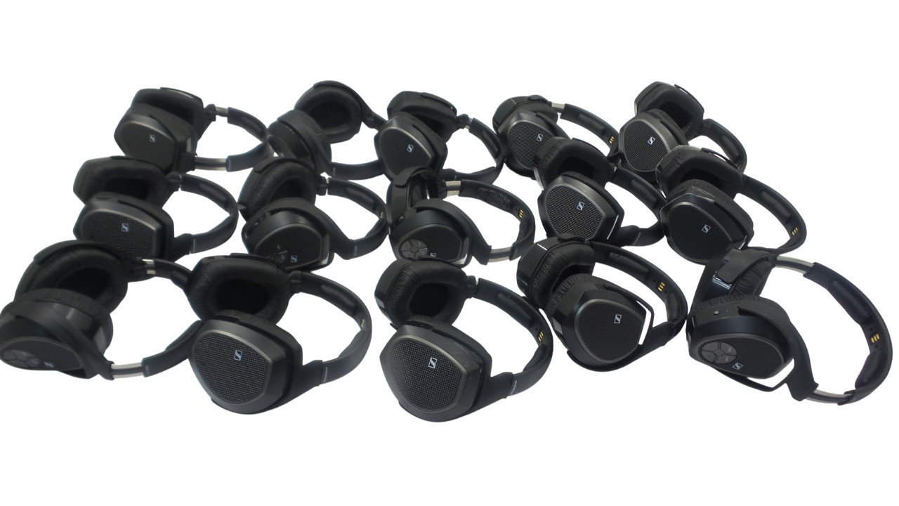 Lot of 15 SENNHEISER RS 175 Digital TV Headphones Wireless HDR 175