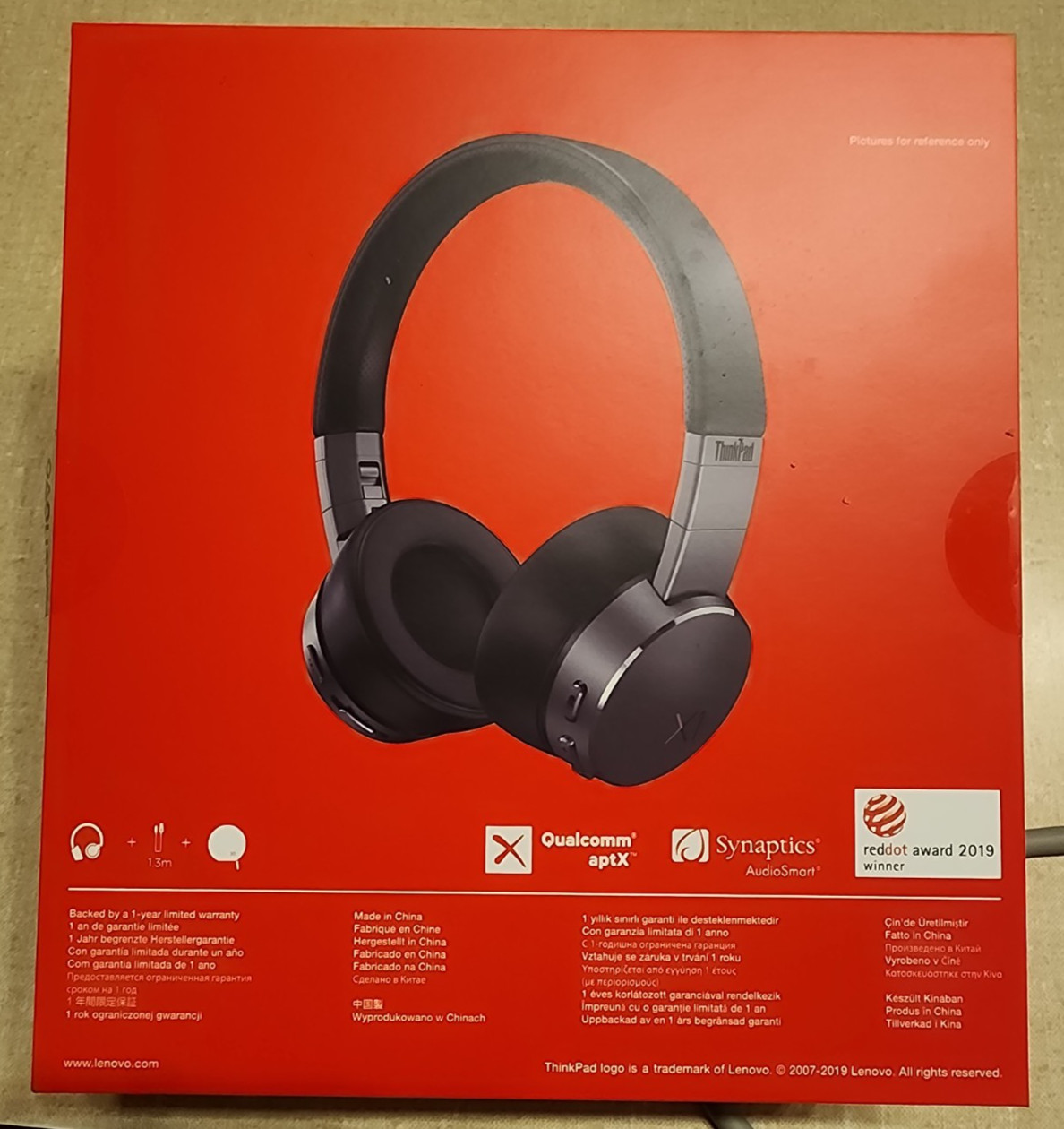 Lenovo ThinkPad X1 ANC Bluetooth Wireless Headphones – NEW