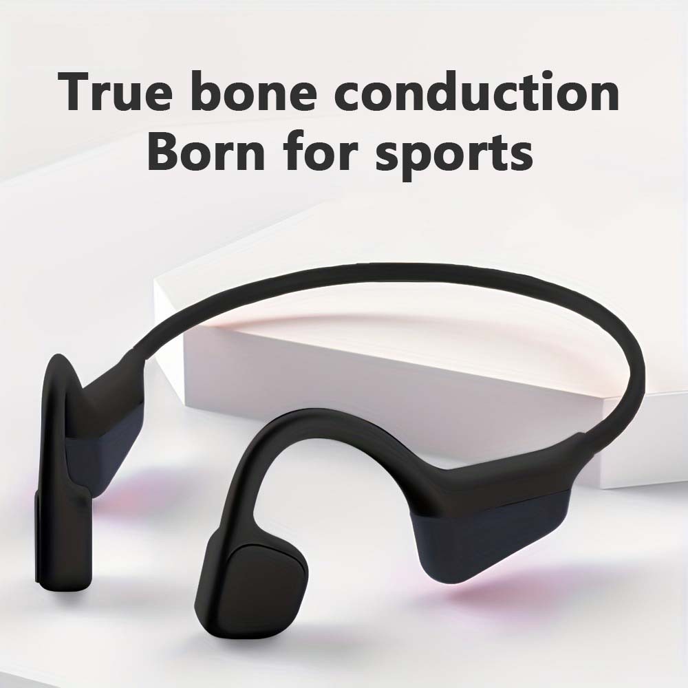 Waterproof Bone Conduction Headphones ENC Noise Reduction Fit Sports & Daily Use