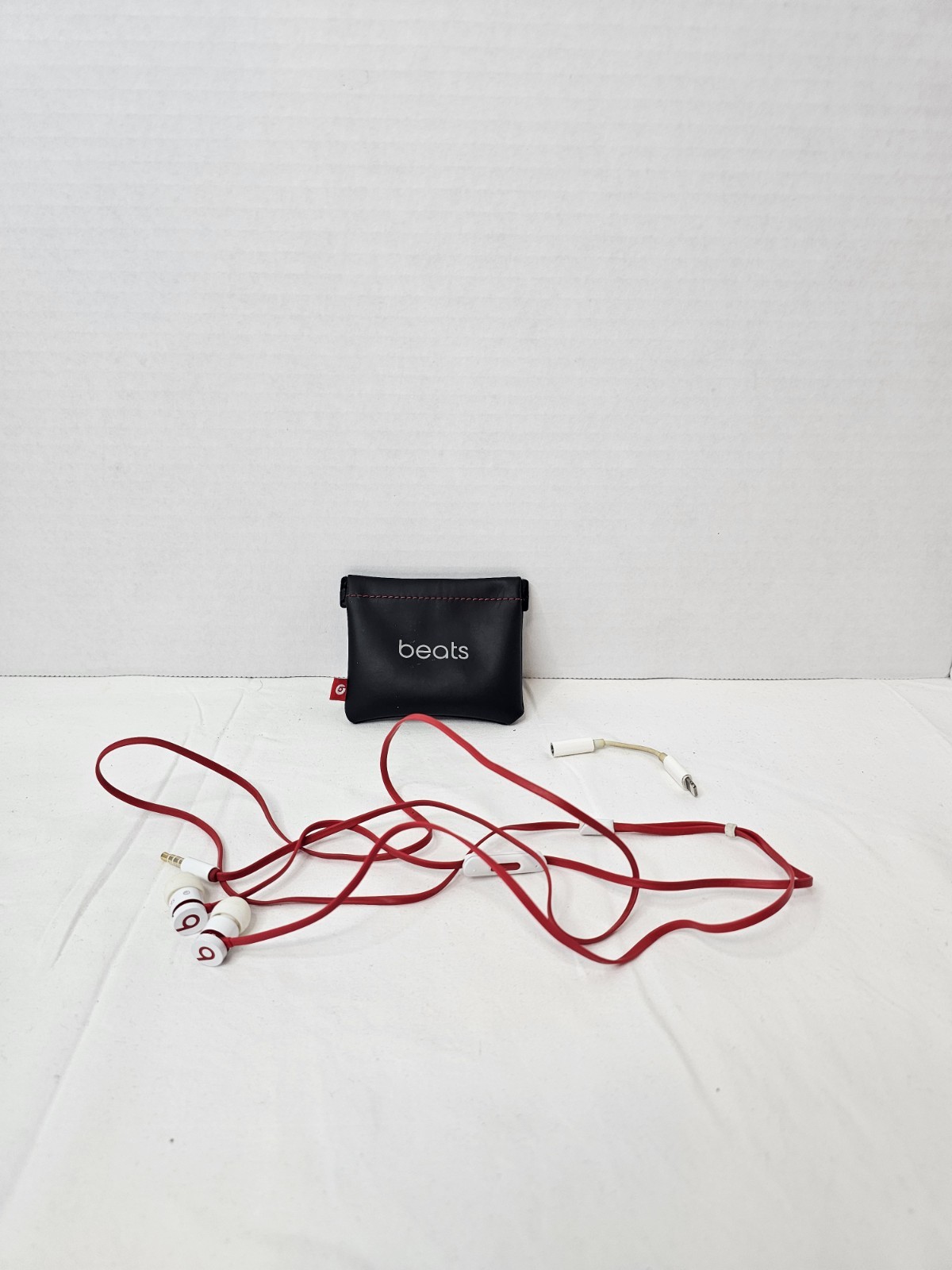 🖤Beats By Dr. Dre Urbeats 2.0 In Ear Headphone Buds White Red
