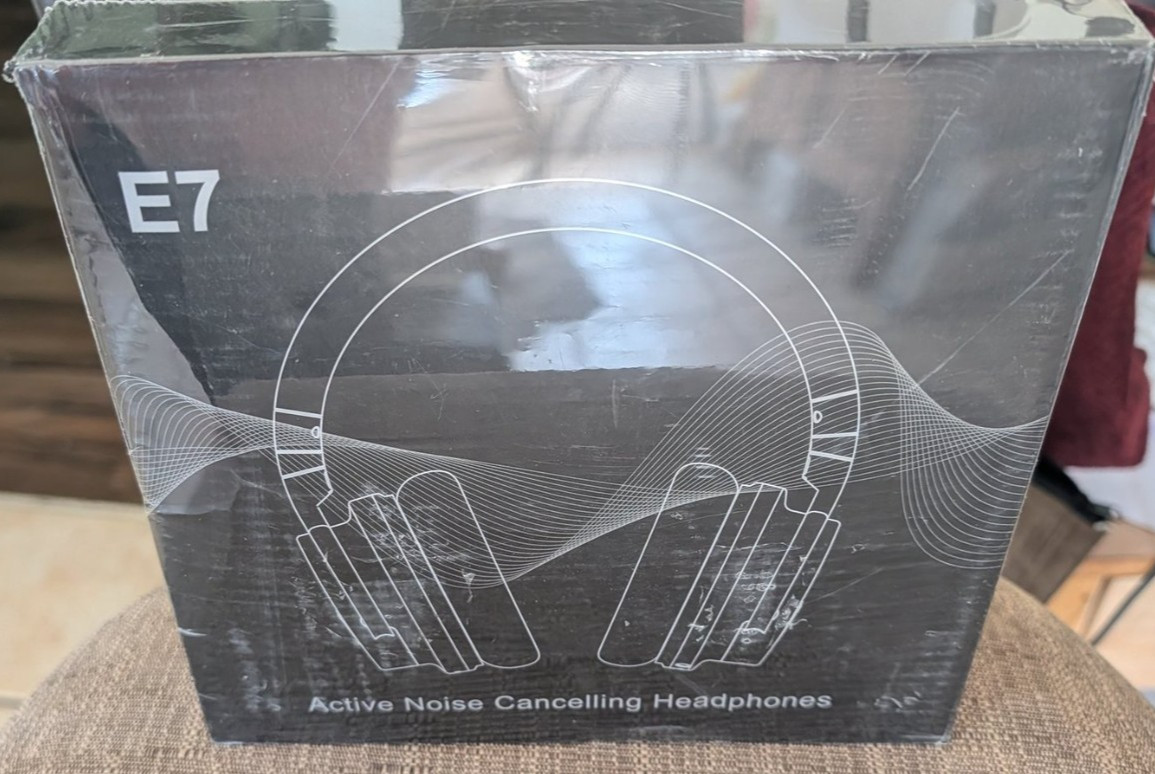 Silensys E7 ANC Wireless Active Noise Cancelling Headphones Bluetooth – Black
