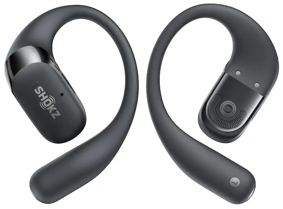 Shokz OpenFit 2 True Wireless Open-Ear Earphones – Black T920