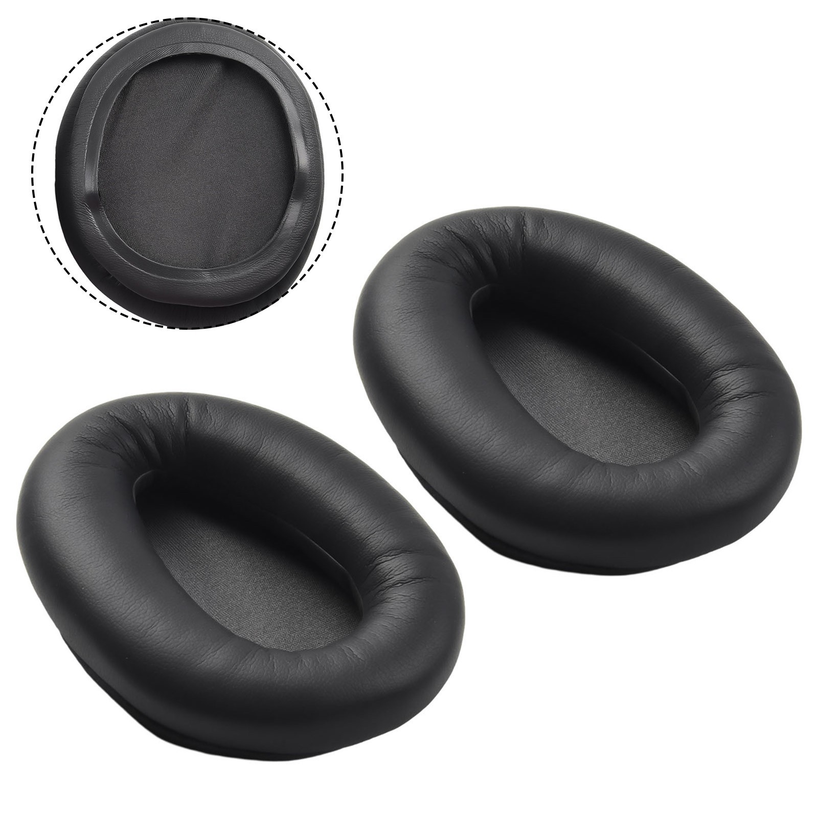 Protein Leather Ear Pads Cover Cushion For Sony MDR-ZX770BN/780DC Headphones Kit