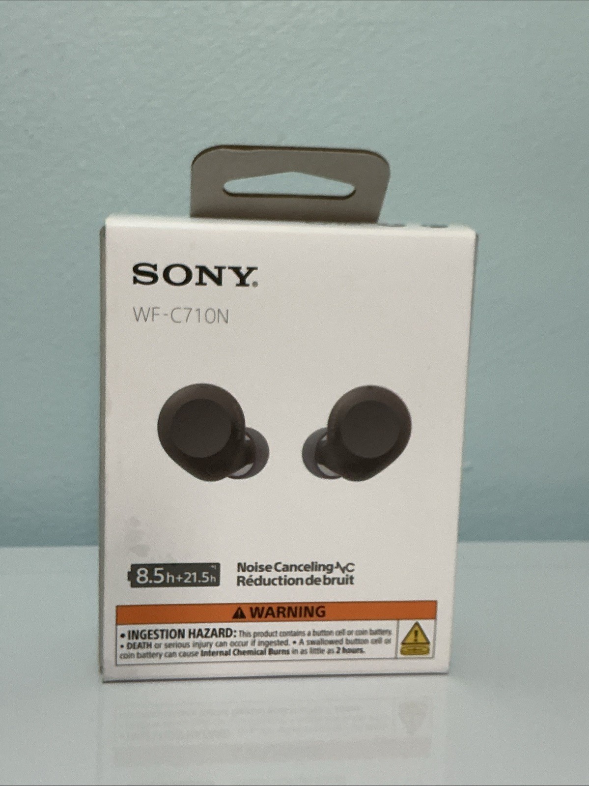 New Sony WF-C710N Noise Canceling Earbuds Black Color YY2986
