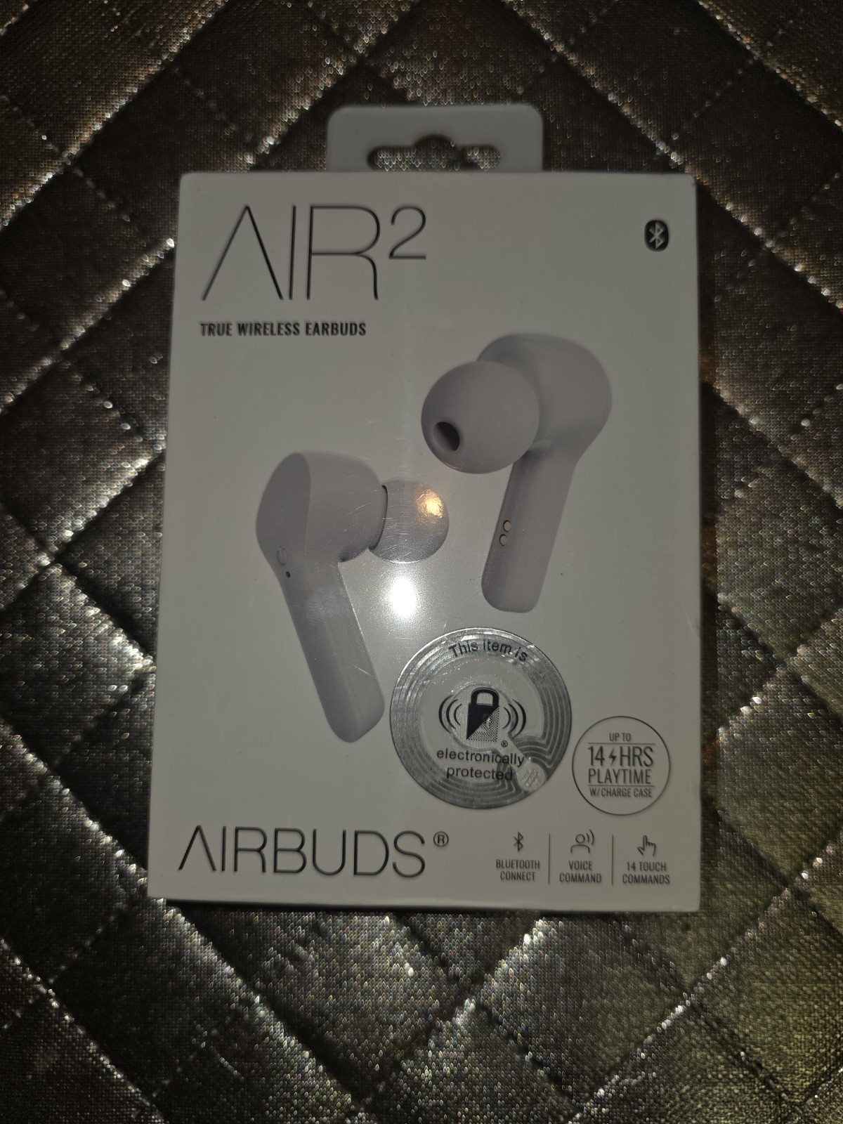 AIRBUDS Air 2 – 2G Second Generation – True Wireless Bluetooth Earbuds – White
