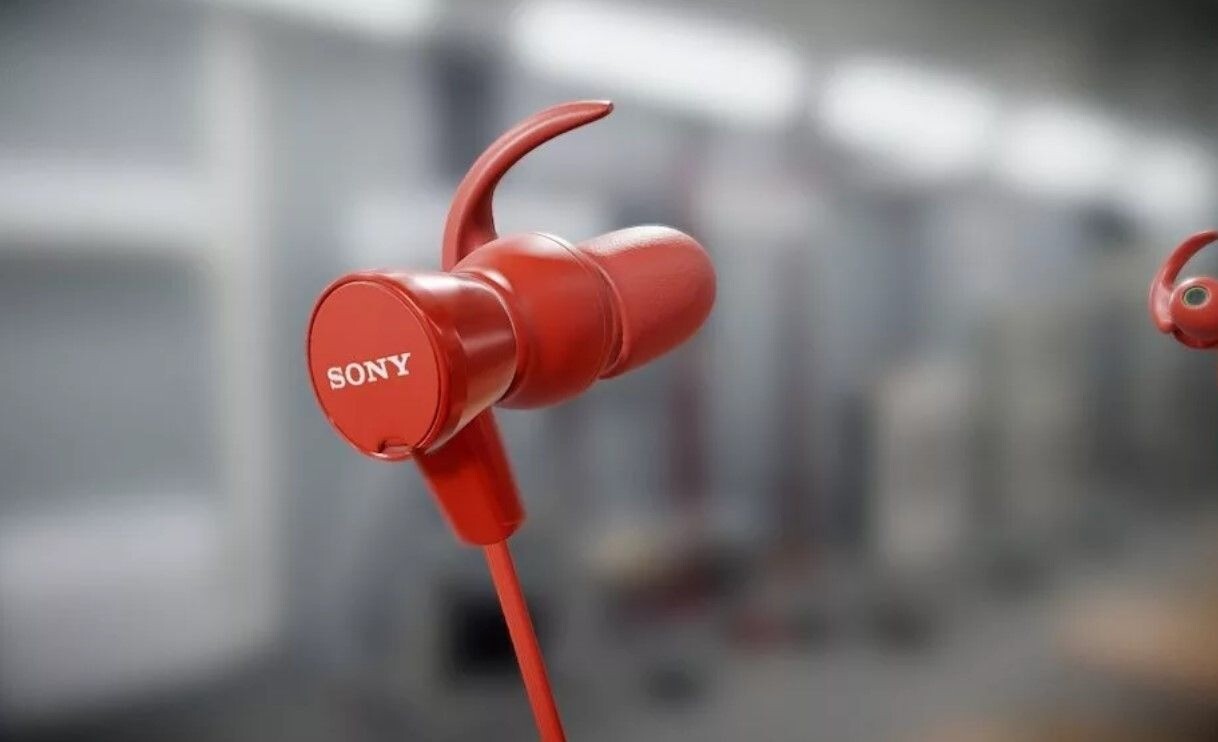 Sony EXTRA BASS Sports In-ear Headphones MDR-XB510AS -RED WITH MIC