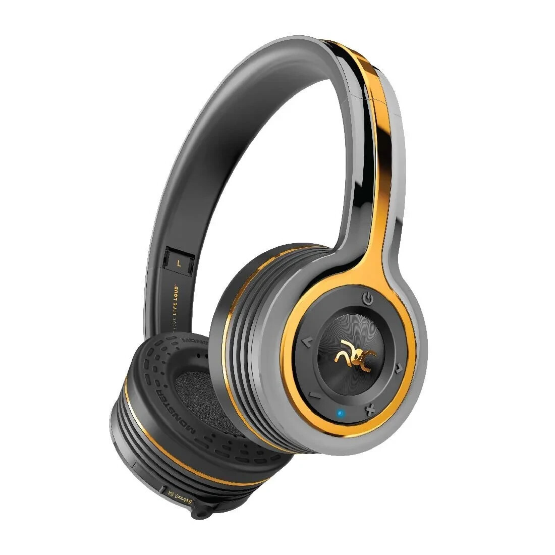 Roc Sport By Cristiano Ronaldo Andamp Monster Freedom Wireless Onear Headphones