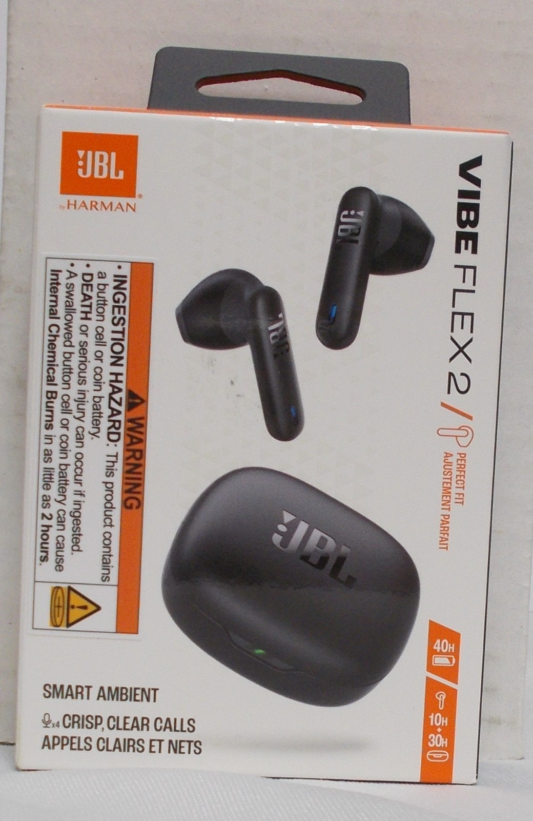 JBL Vibe Flex 2 Earbuds Black