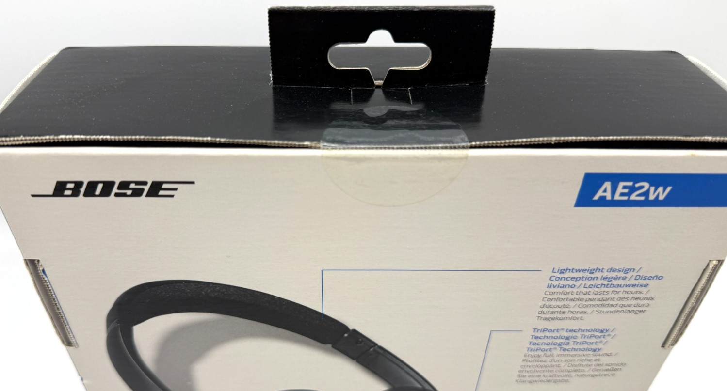 BOSE AE2w Bluetooth Wireless or Wired Headphones Apple compatible FACTORY SEALED