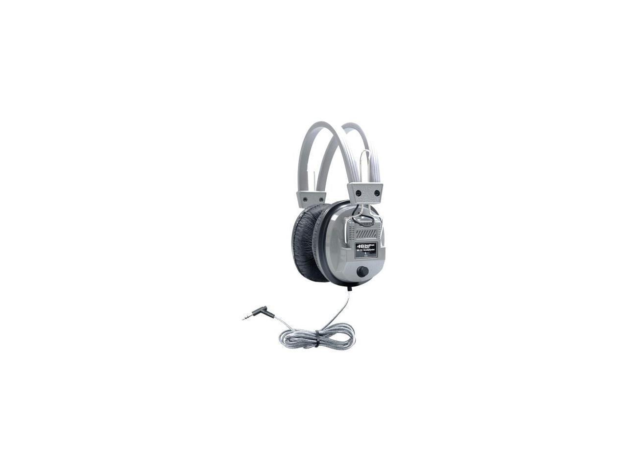 HamiltonBuhl SC-7V SchoolMate Deluxe Stereo Headphone with 3.5mm Plug & Volume C