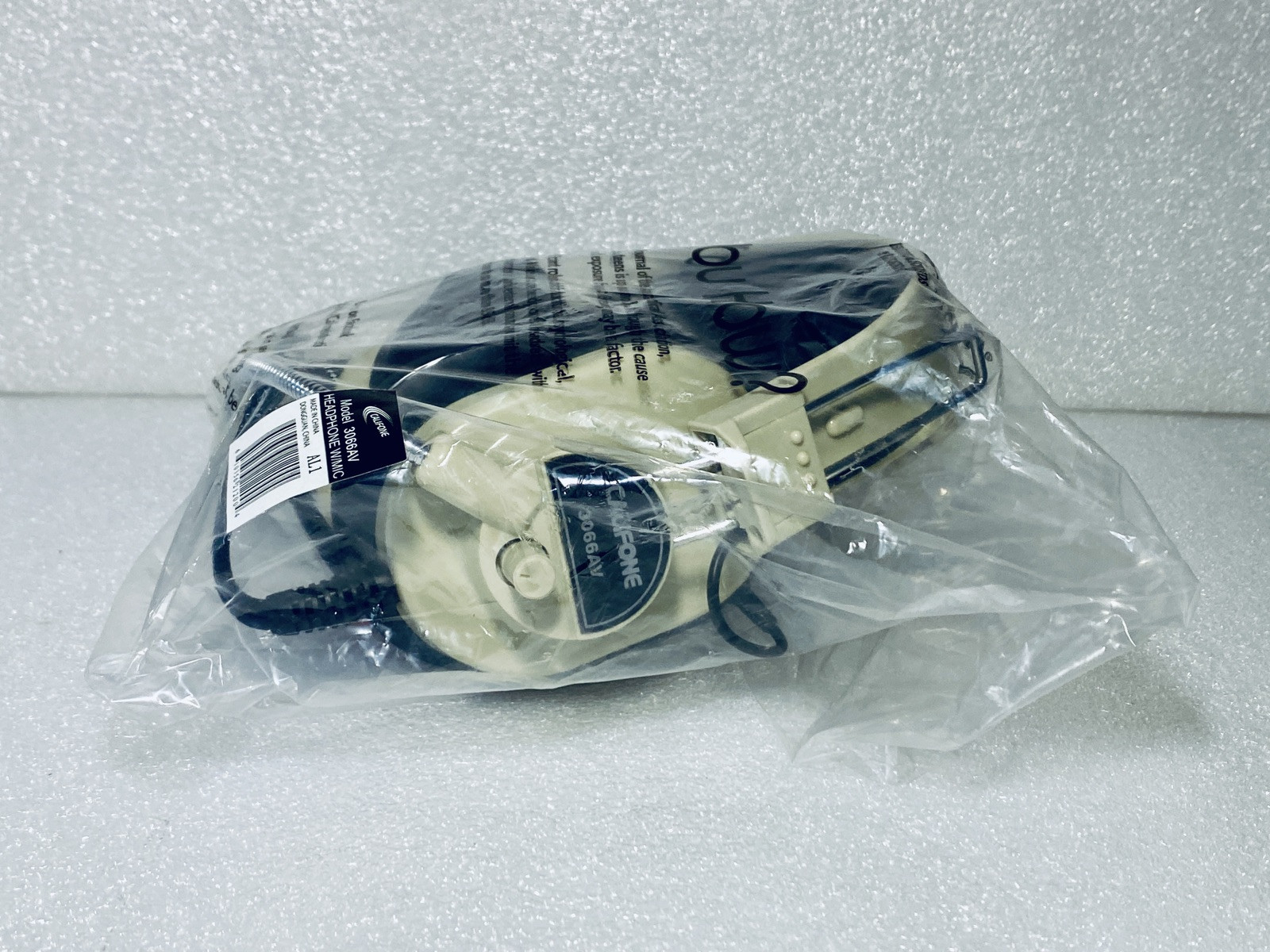 lot of 2 New-Califone 3066AV 3.5mm Wired Over-The-Head Multimedia Stereo Headset