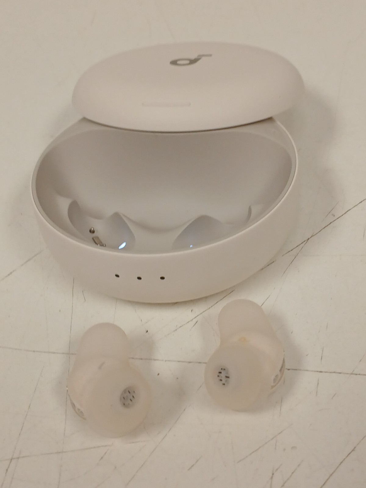 Soundcore Sleep A30 Smart ANC Earbuds, White – NO BOX