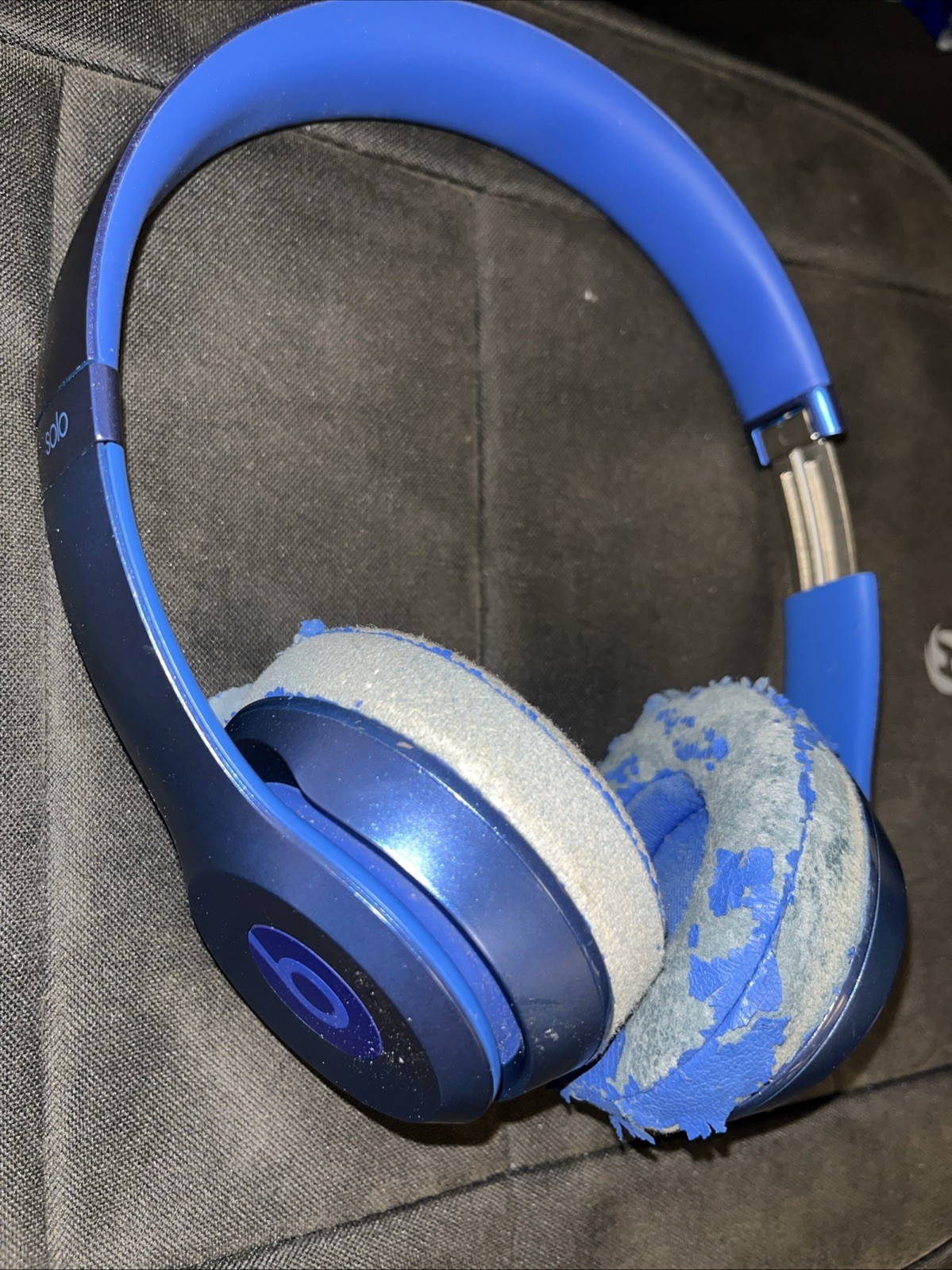 Beats by Dr. Dre Solo 2 Wired On-Ear Headphones Model B0518 Blue – Tested