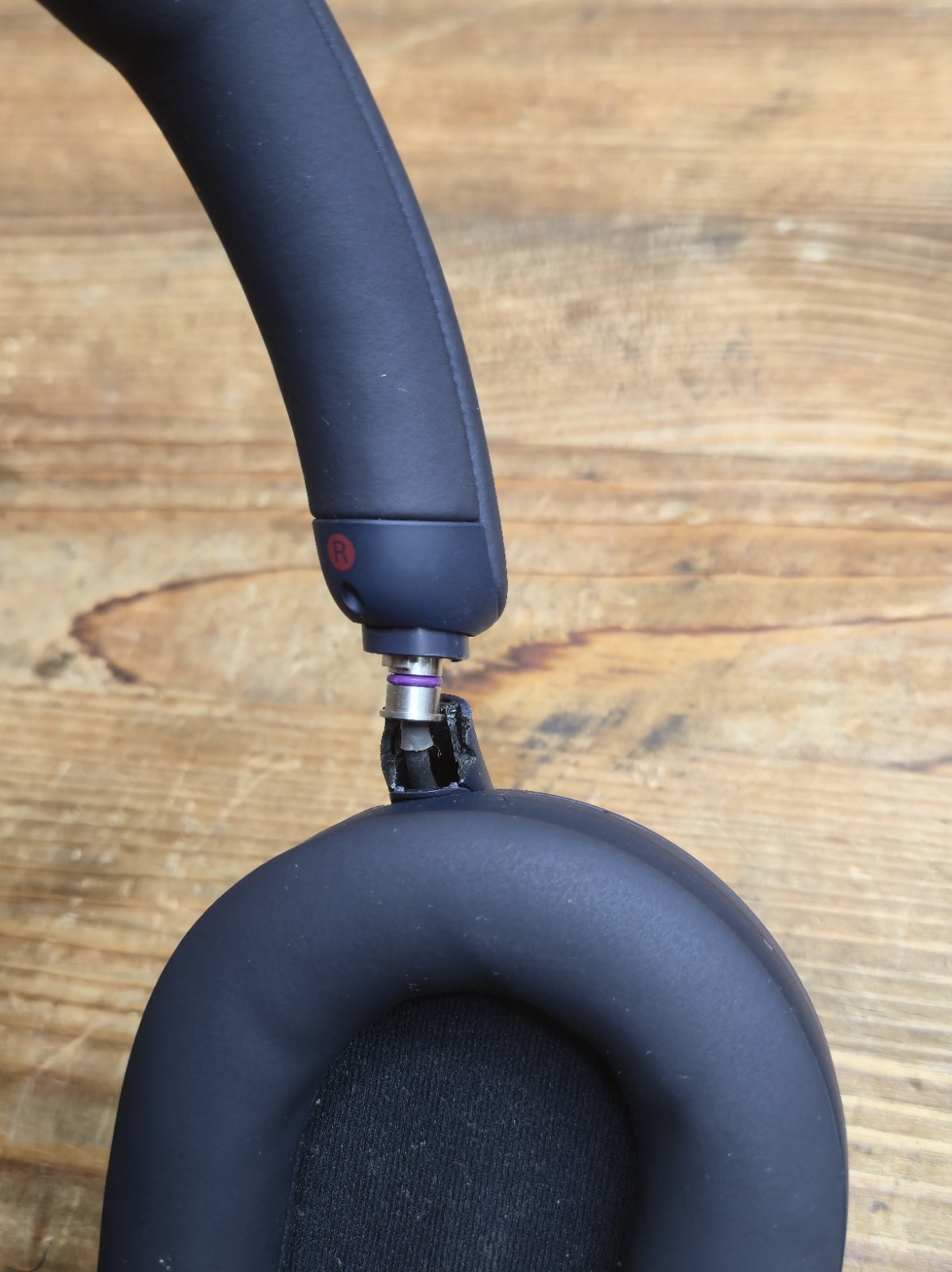 Sony WH-1000XM5 Wireless Noise Cancelling Headphones (Blue) Right Broke