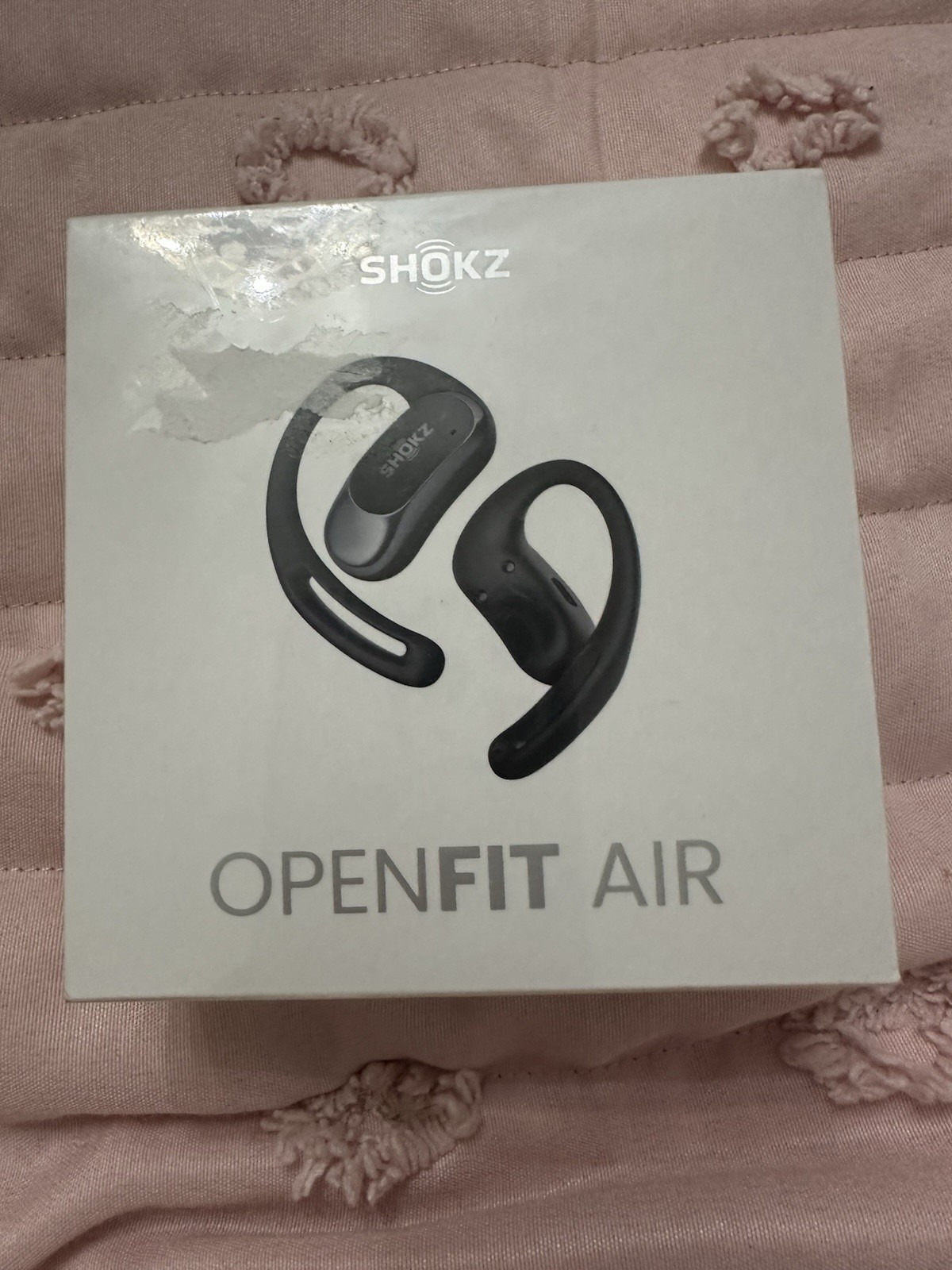 NEW Shokz OpenFit Air Open-Ear True Wireless Bluetooth Stereo Earbuds T511 Black
