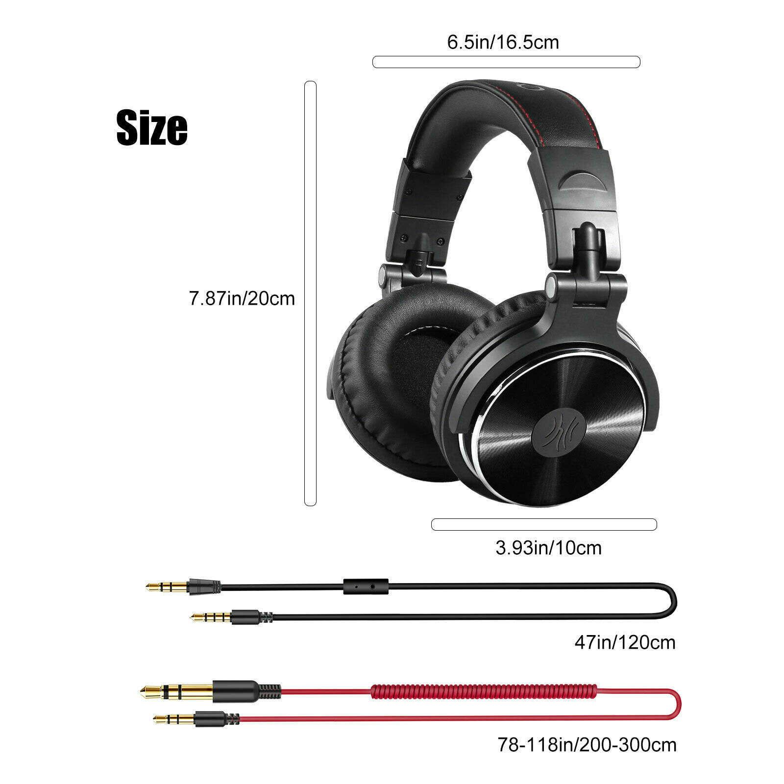 OneOdio Pro-10 Headphones Professional Studio Dynamic Stereo With Microphone