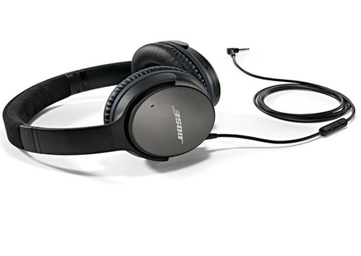 Bose QuietComfort QC25 Acoustic Noise Cancelling Headphones Case Adapter Tested