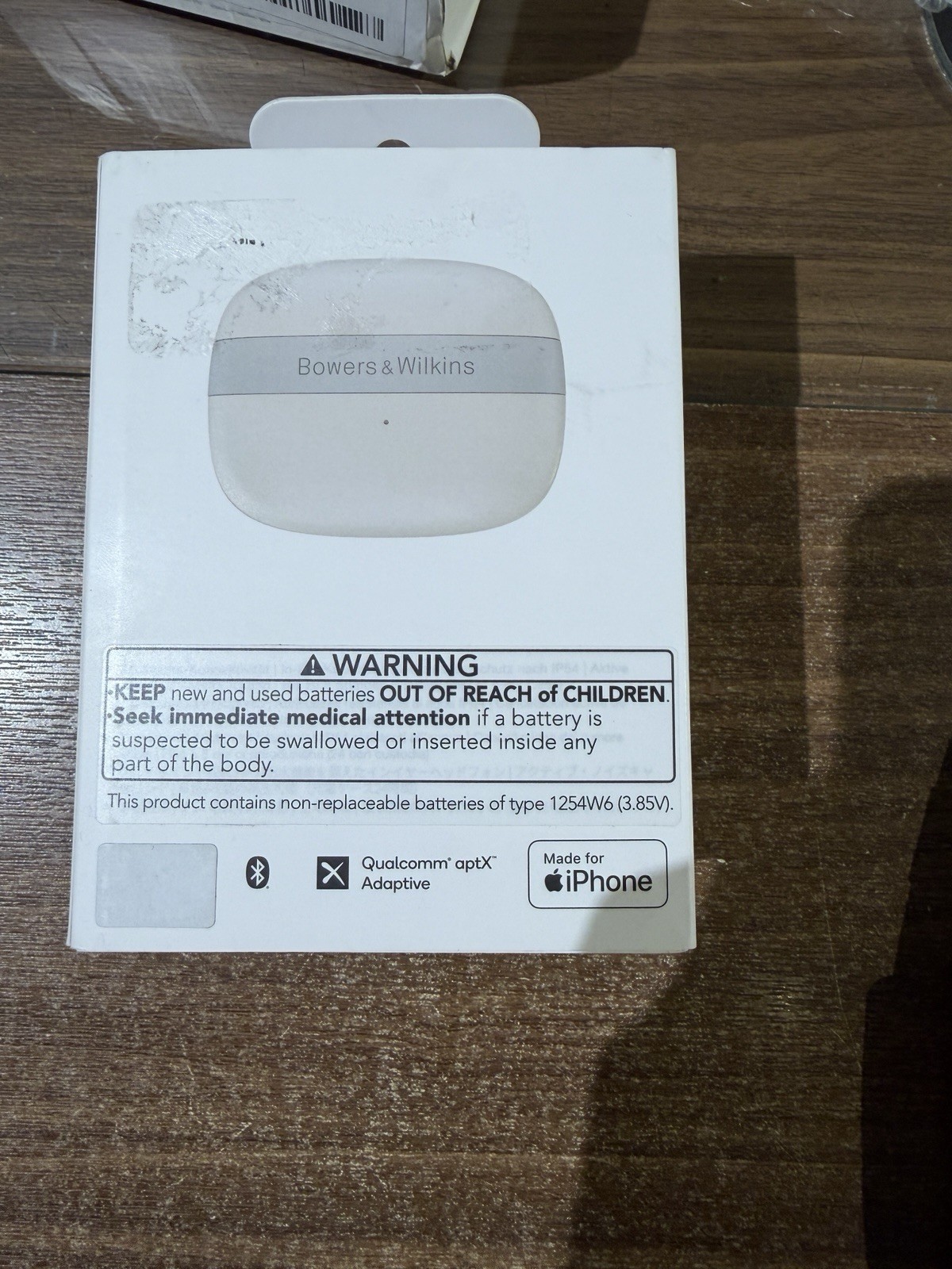 Bowers & Wilkins Pi6 Wireless Earbuds-Cloud Grey
