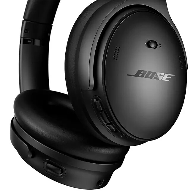 New Bose QuietComfort Noise Cancelling Headphones with Soft Case [SC] – Black