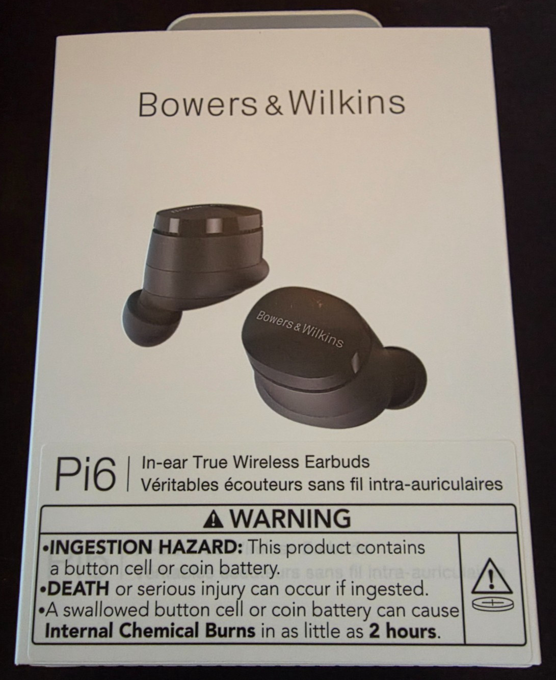 Factory Sealed Bowers & Wilkins Pi6 ANC Wireless Earbuds Storm Grey – Free Ship!
