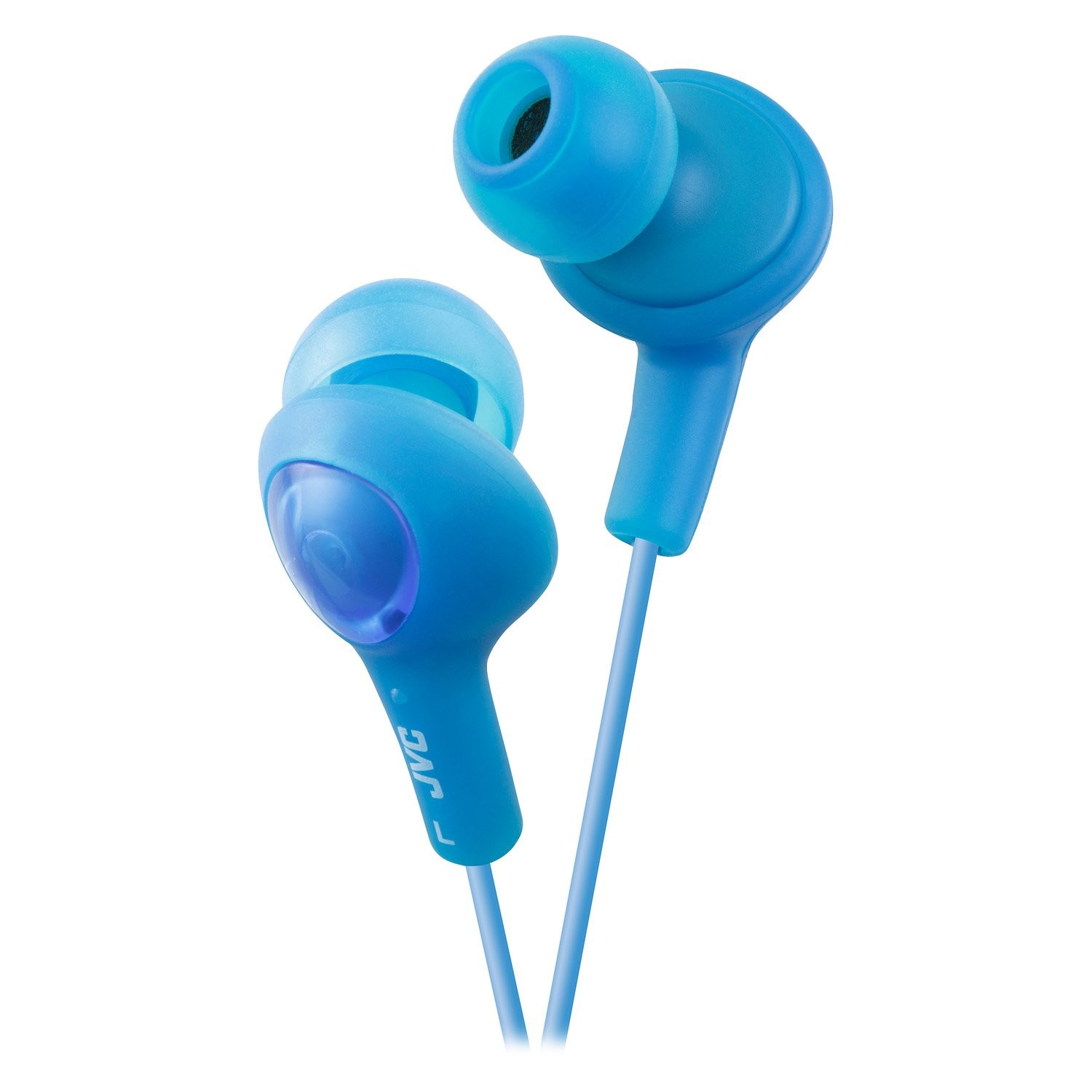 Jvc Gumy Plus Inner Ear Headphones Peppermint Blue Bluetooth Wired 3.5Mm Plug