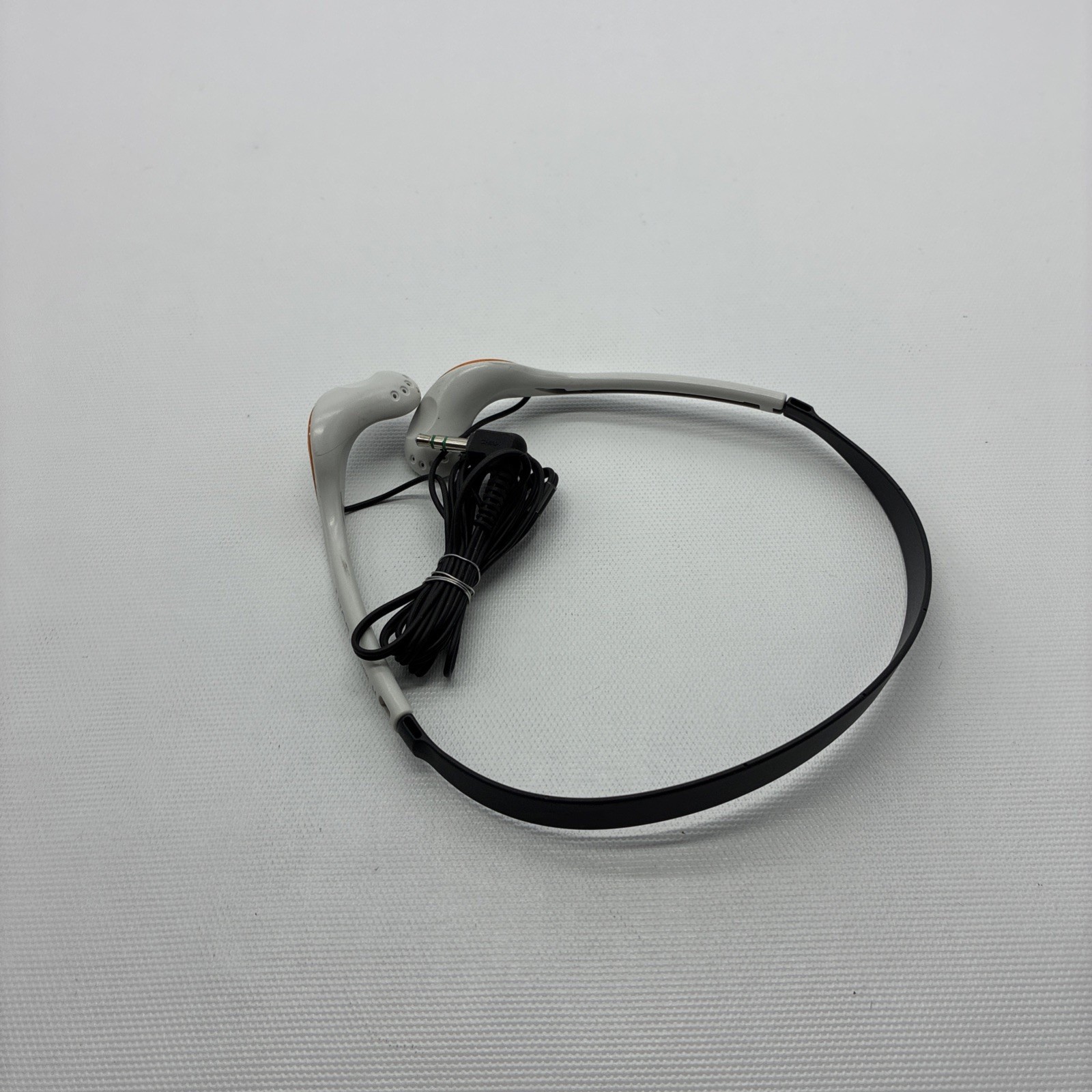 Sony MDR-W014 In-Ear Wired Sports Walkman Headphones Orange & White