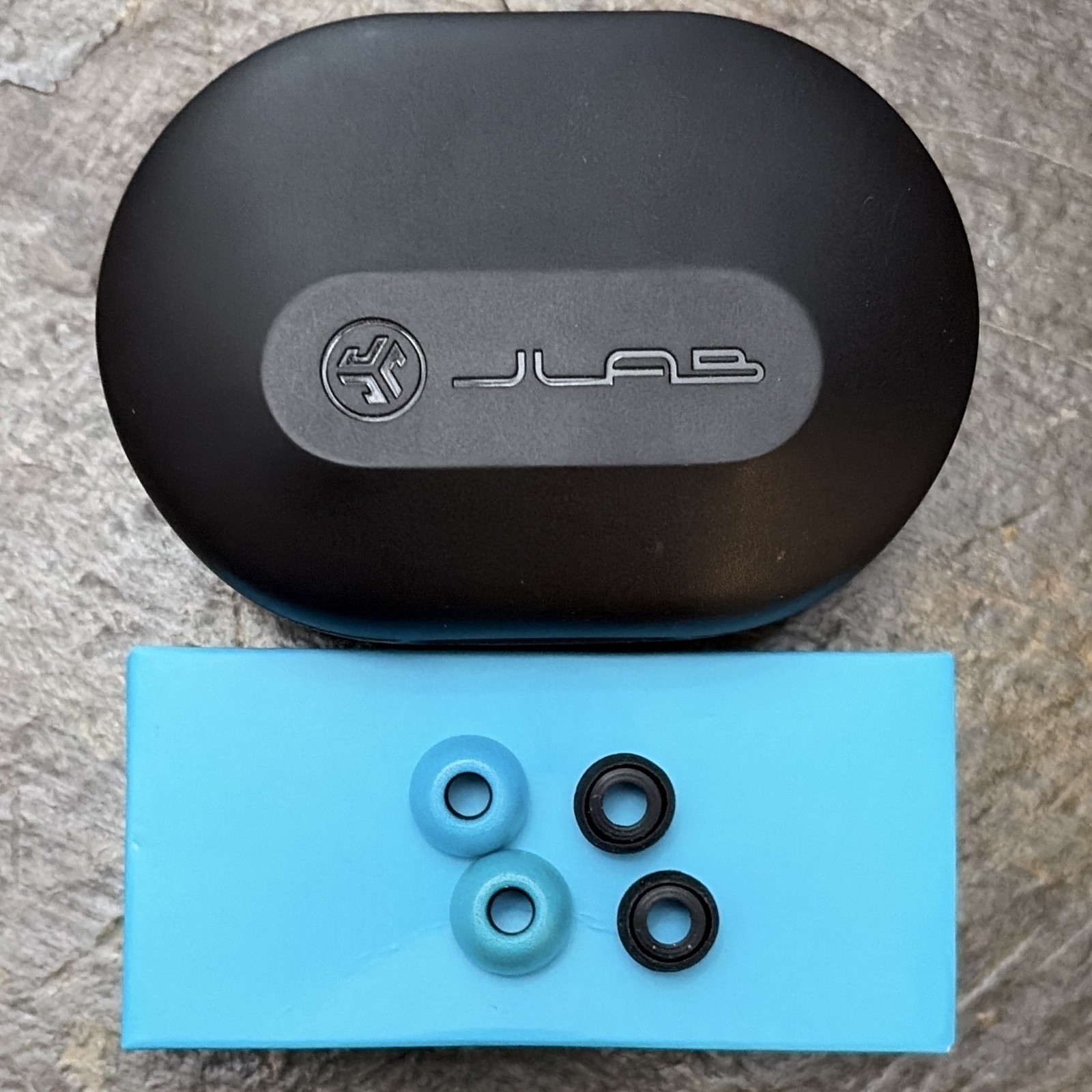 JLab JBuds Air Sport 3rd Gen True Wireless Bluetooth Ear-Hook Earbuds Black