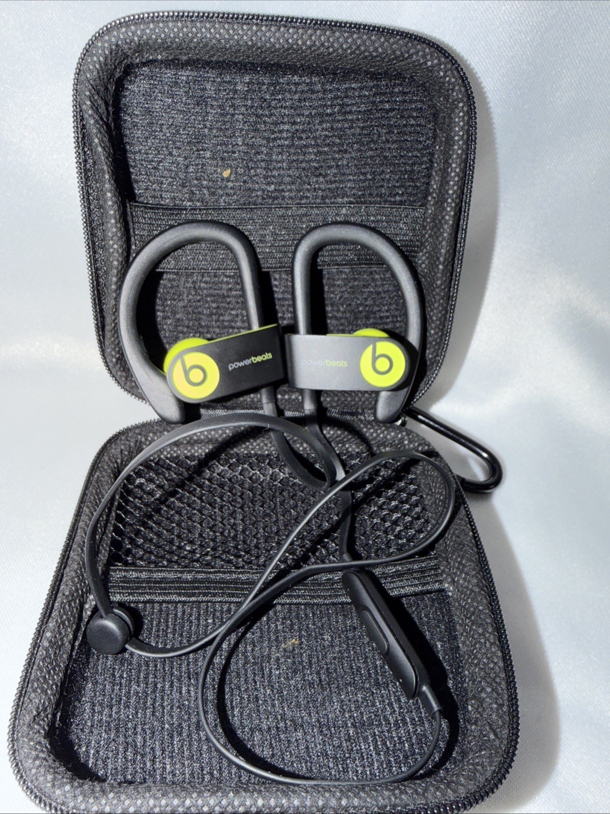 Beats by Dr. Dre Powerbeats3 In Ear Headphones Green Black Fully Tested&Working