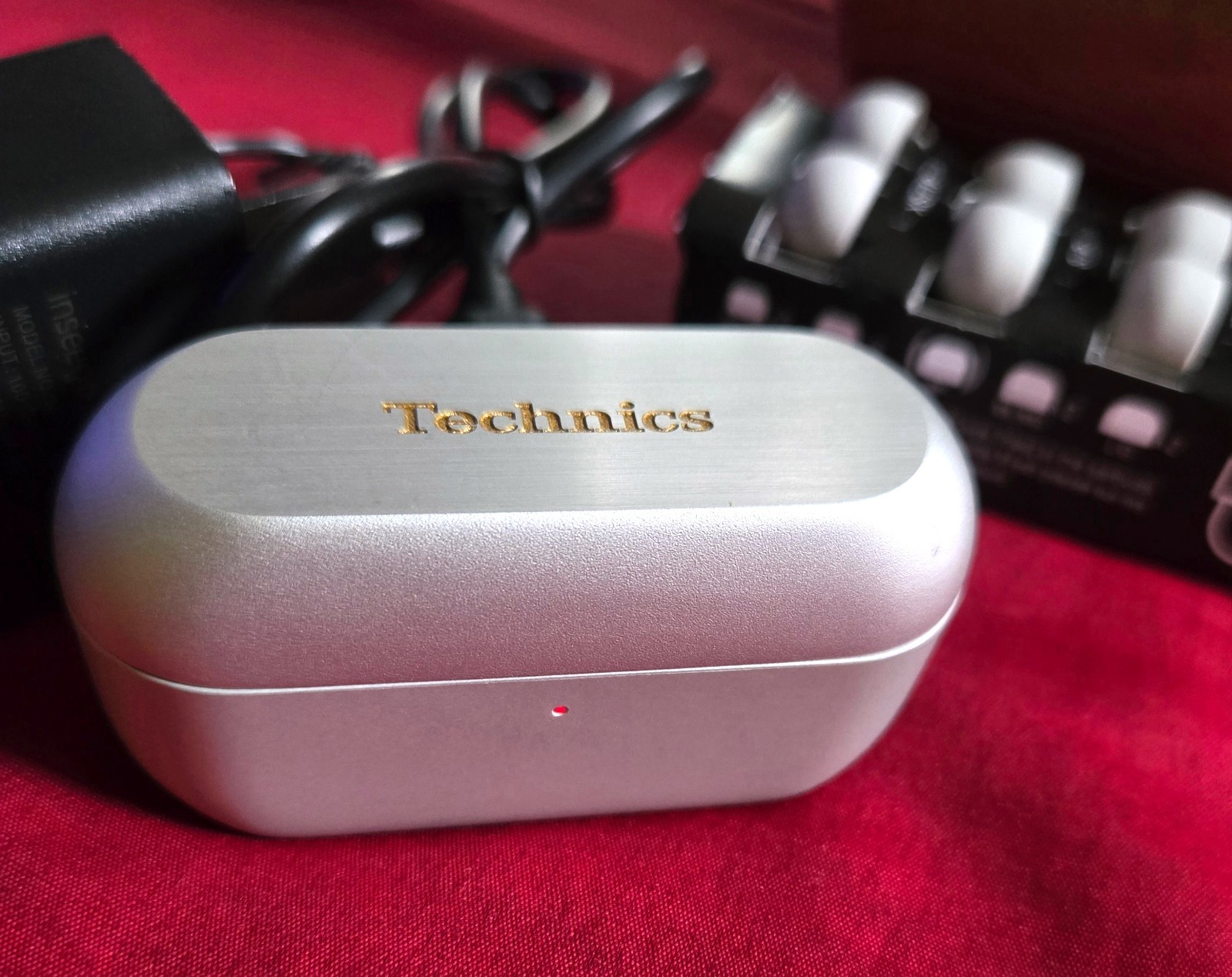Technics EAH-AZ100-S True Wireless Bluetooth Earbuds Silver