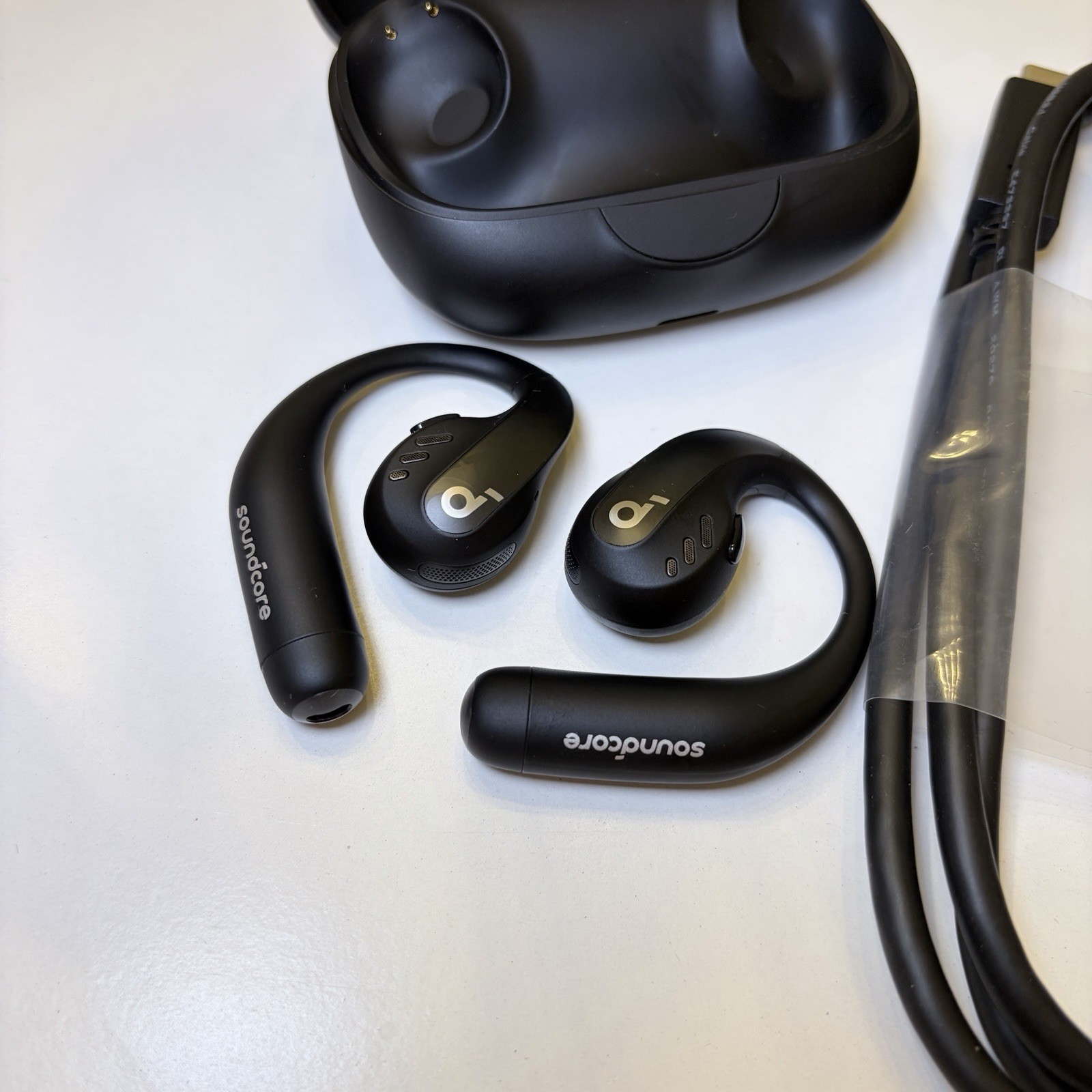 Soundcore AeroFit Pro Open-Ear Headphones Ergonomic Wireless Earbuds| Refurbish