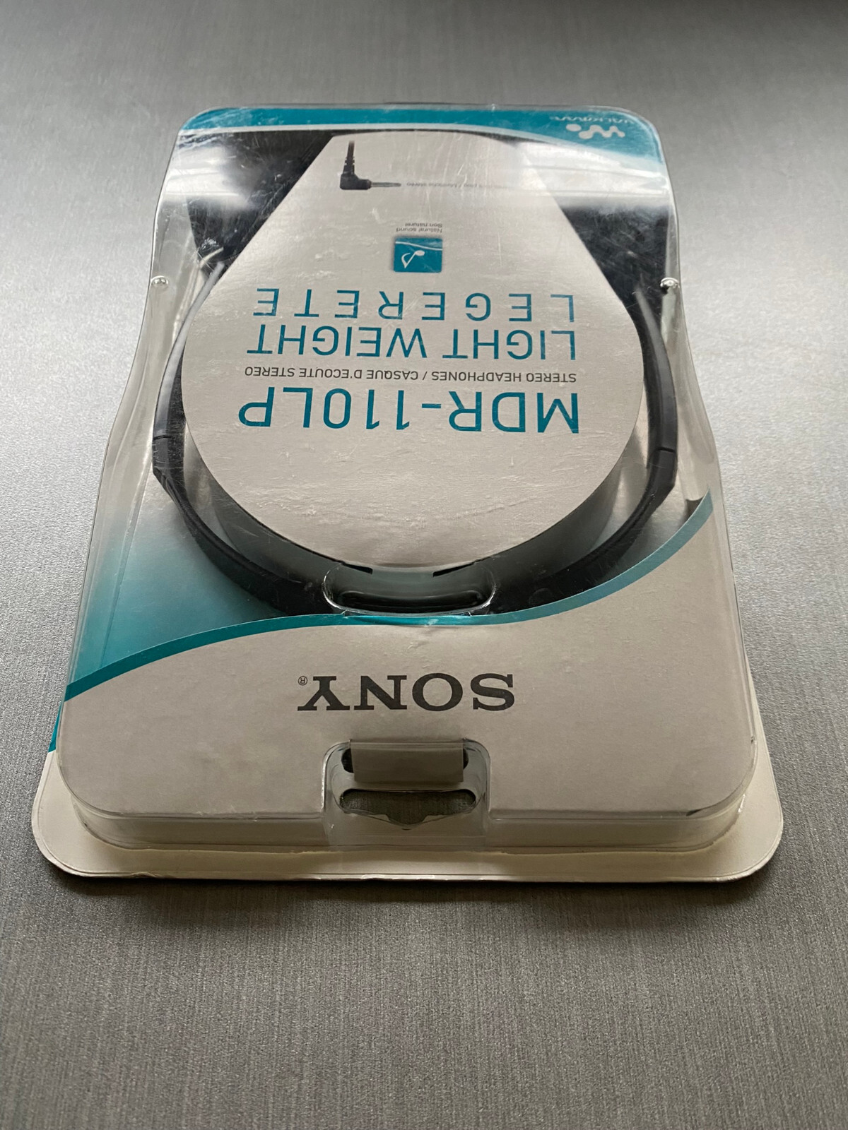 2005 SONY MDR-110LP Stereo Headphones 3.5 mm For Walkman Lightweight NEW SEALED