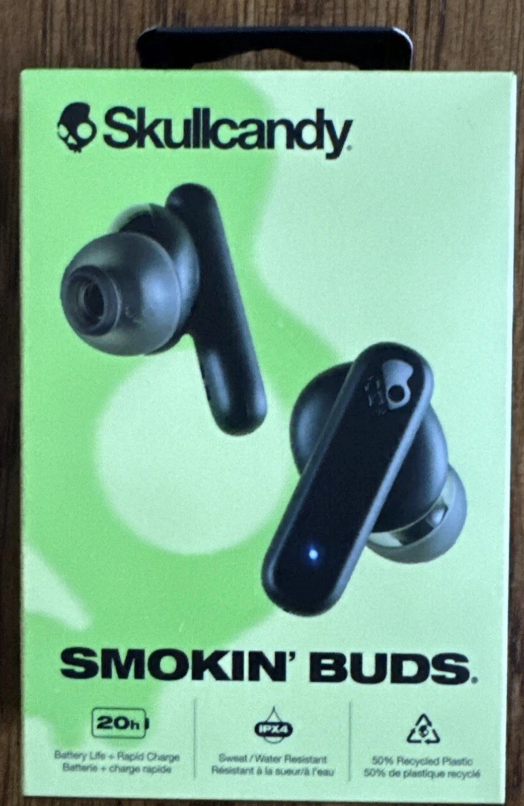 Skullcandy SMOKIN’ BUDS S2TAW-R740 Wireless Earbuds New Sealed Box MNDS