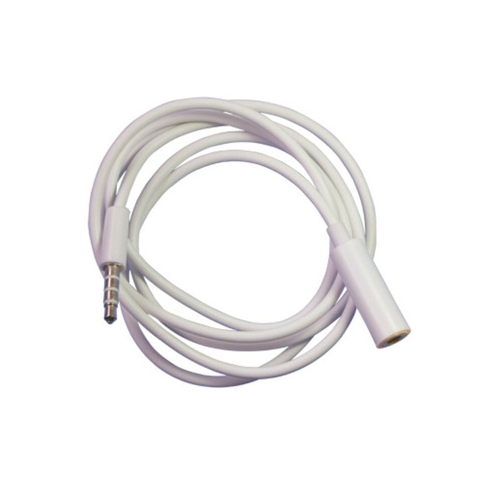 2pcs Earphone Extension Cable Cord Headphone Cord Extension