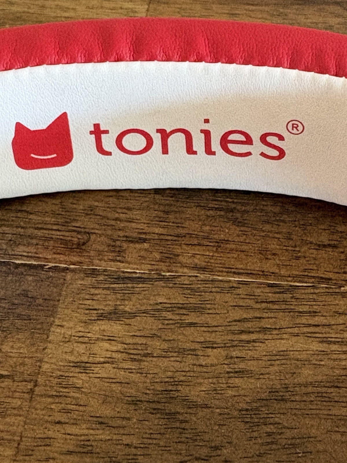 Red Headphones For Kids-Toniebox No Aux Cable