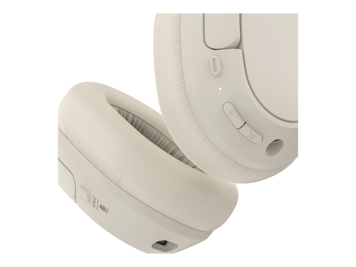 Belkin Soundform Isolated Wireless Headphones, Sand AUD008HQSA