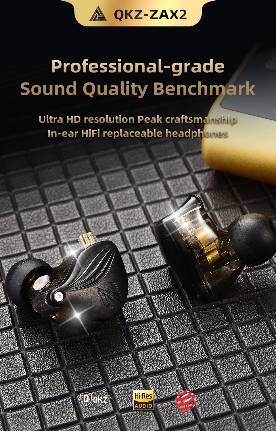 Newest Dynamic Earphone Hifi Dj Monitor in Ear Earphones Earbud Sport