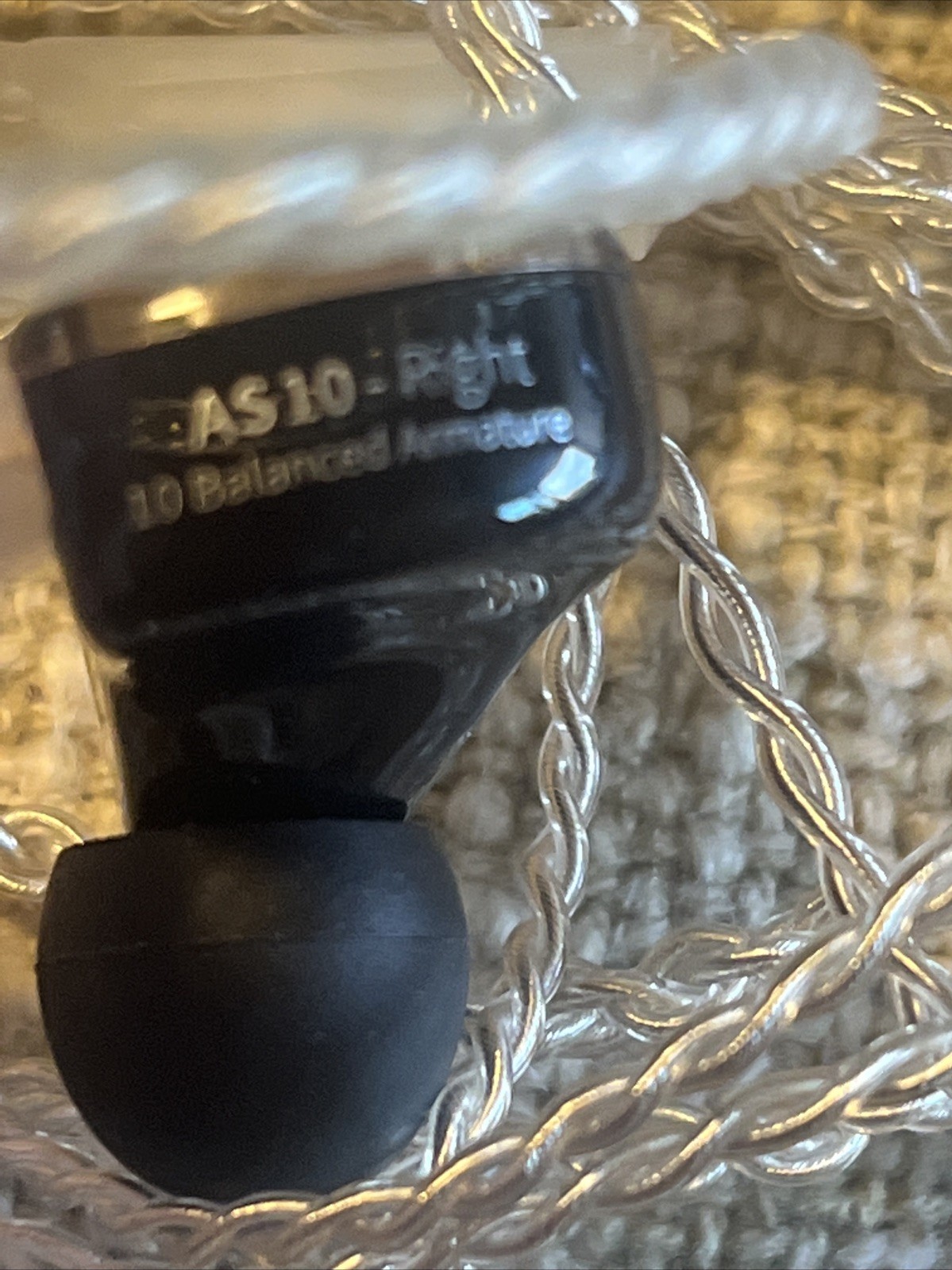 KZ AS10 Pure 5 Balanced Armature 5BA Earphone, Musician in Ear Monitor Headphone
