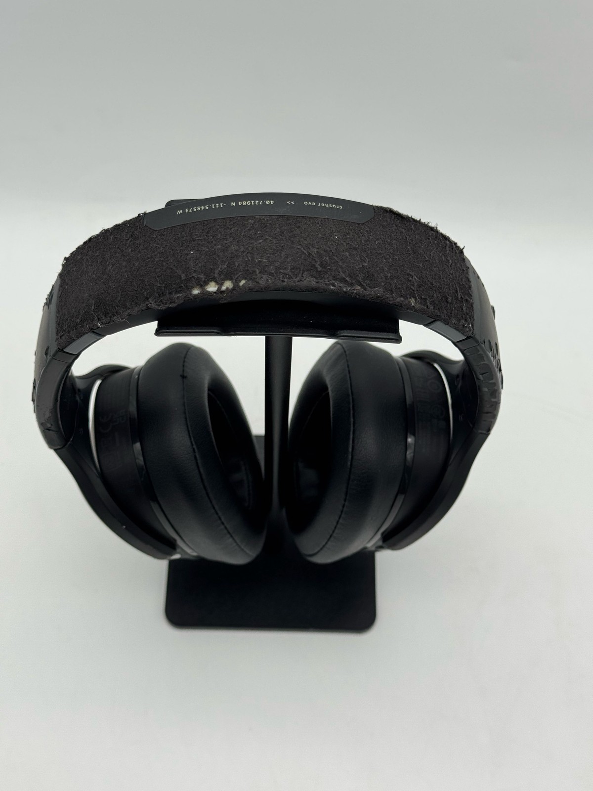 (BROKEN) Skullcandy Crusher Evo Wireless Over-Ear Headphones Bass Black