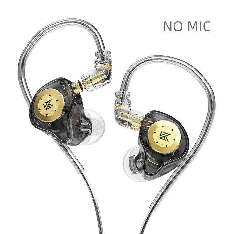 KZ EDX Pro Wired In-Ear Monitor Earphones HiFi Stereo Bass Noise Isolating.