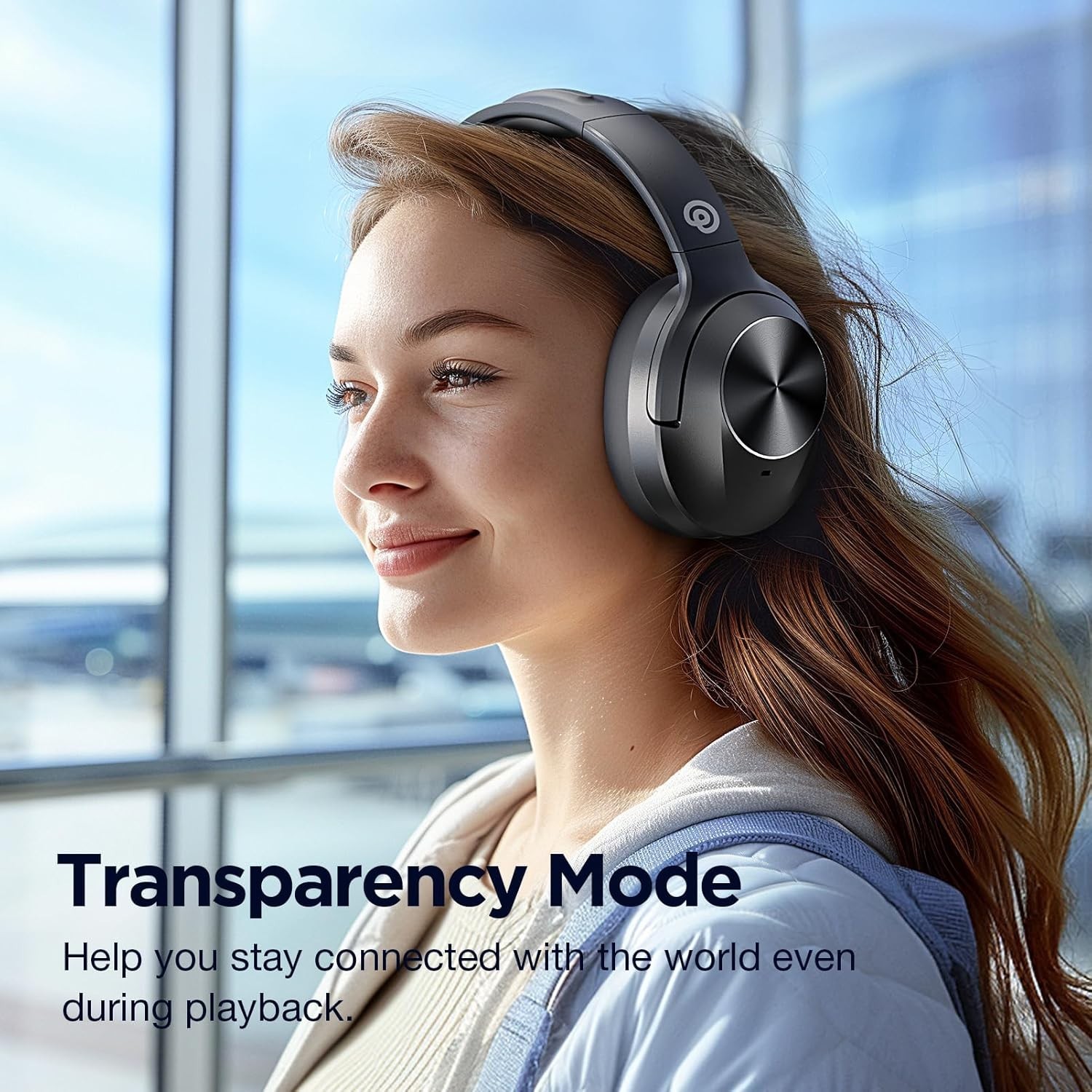 Lightweight Over-Ear Bluetooth Headphones – 30 Hours Wireless, Ultimate Comfort