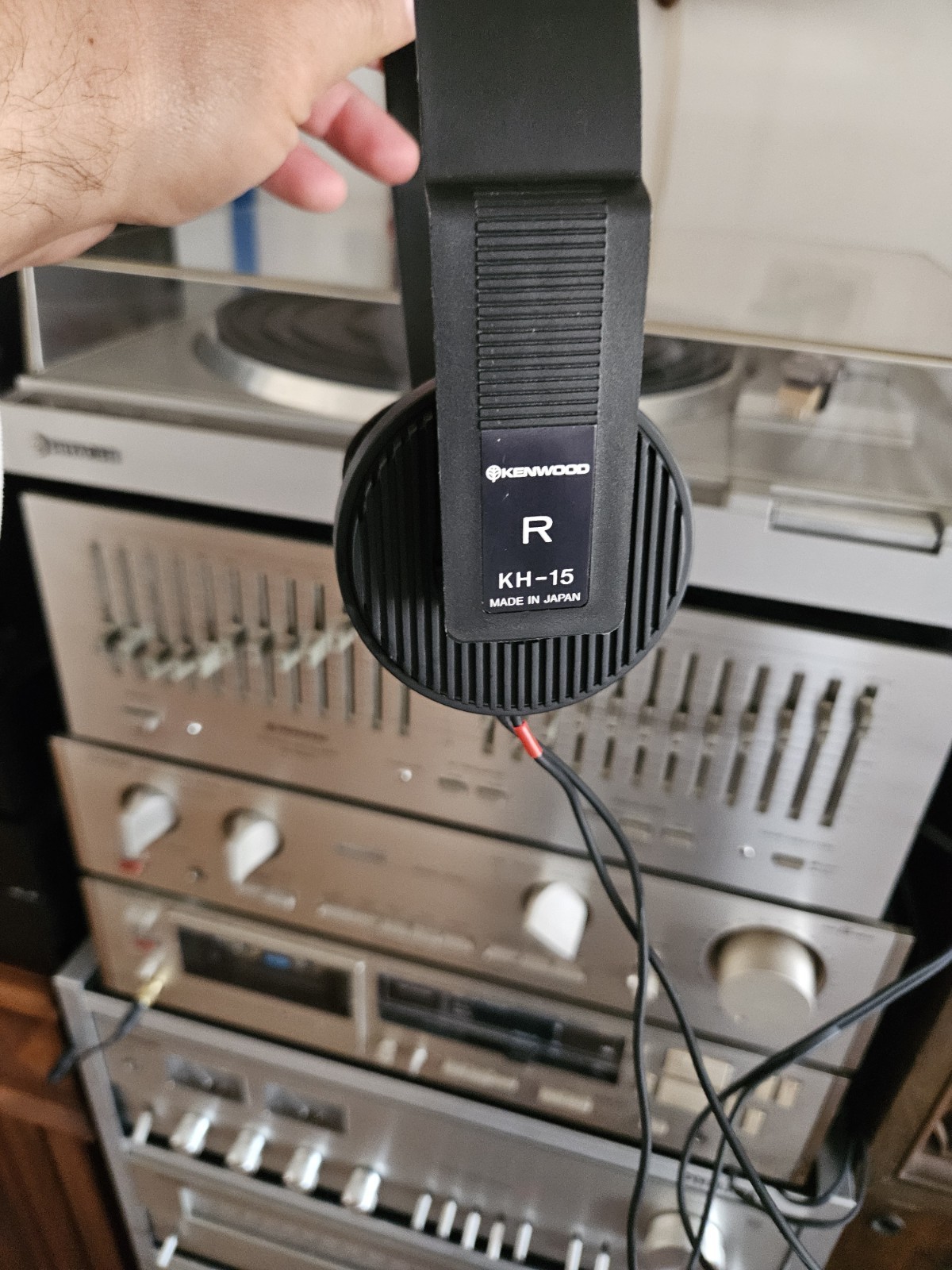Vintage Kenwood KH 15 Headphones