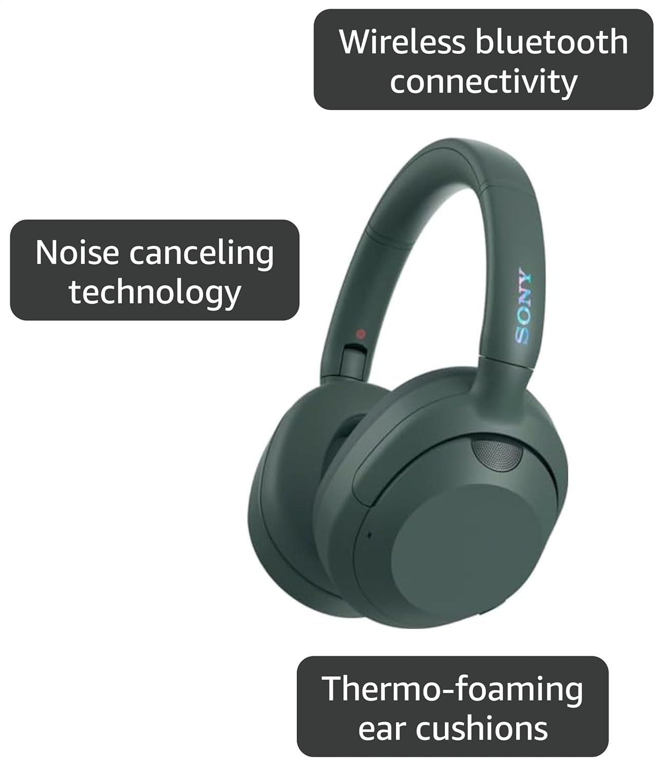 Sony ULT WEAR 900N Wireless Noise Canceling Bluetooth Headphones – WH ULT900N/H