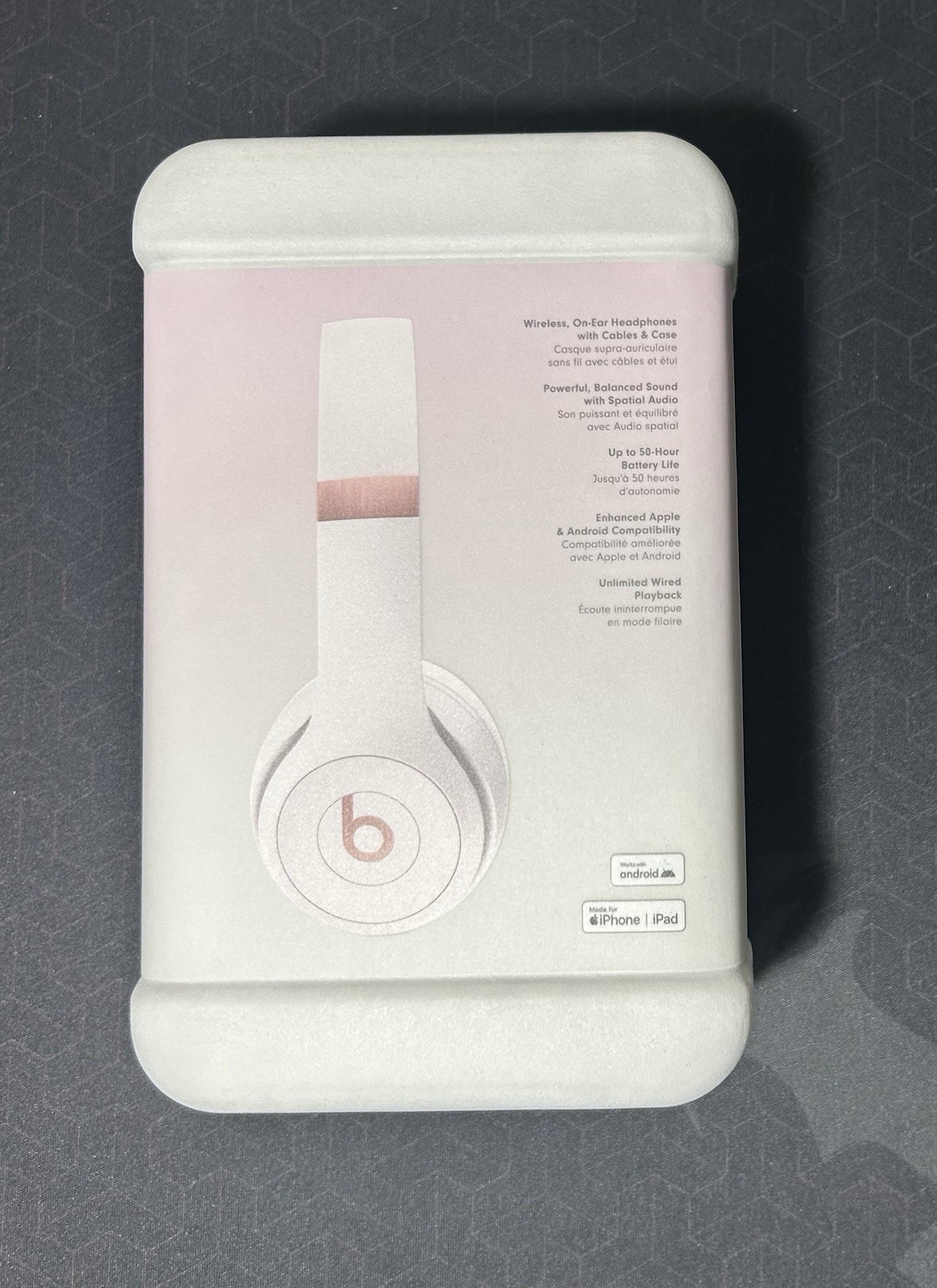 Beats – Solo 4 Wireless On-Ear Headphones – Cloud Pink *NEW SEALED*