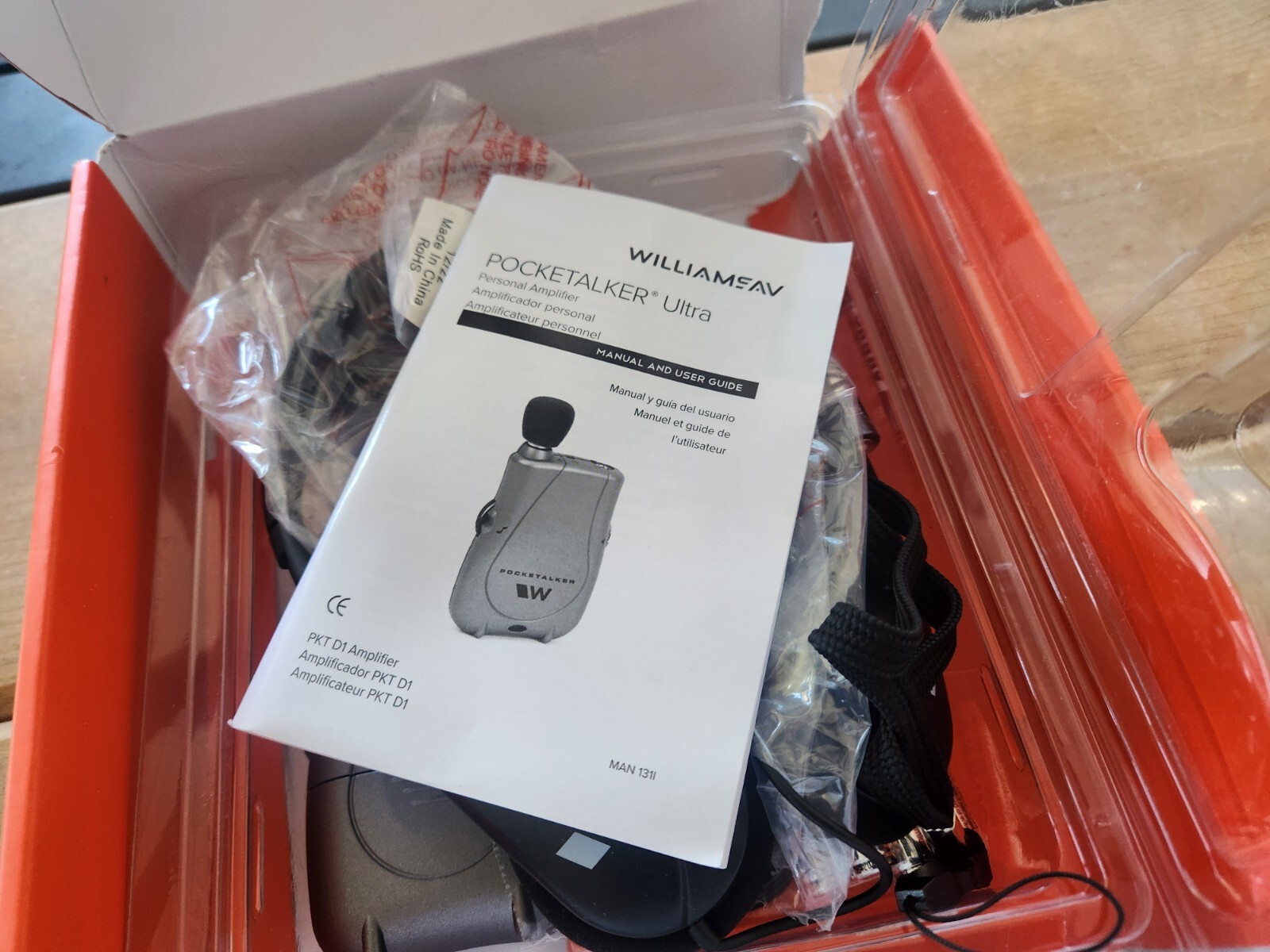 Williams Sound Pocketalker Ultra Personal Sound Amplifier