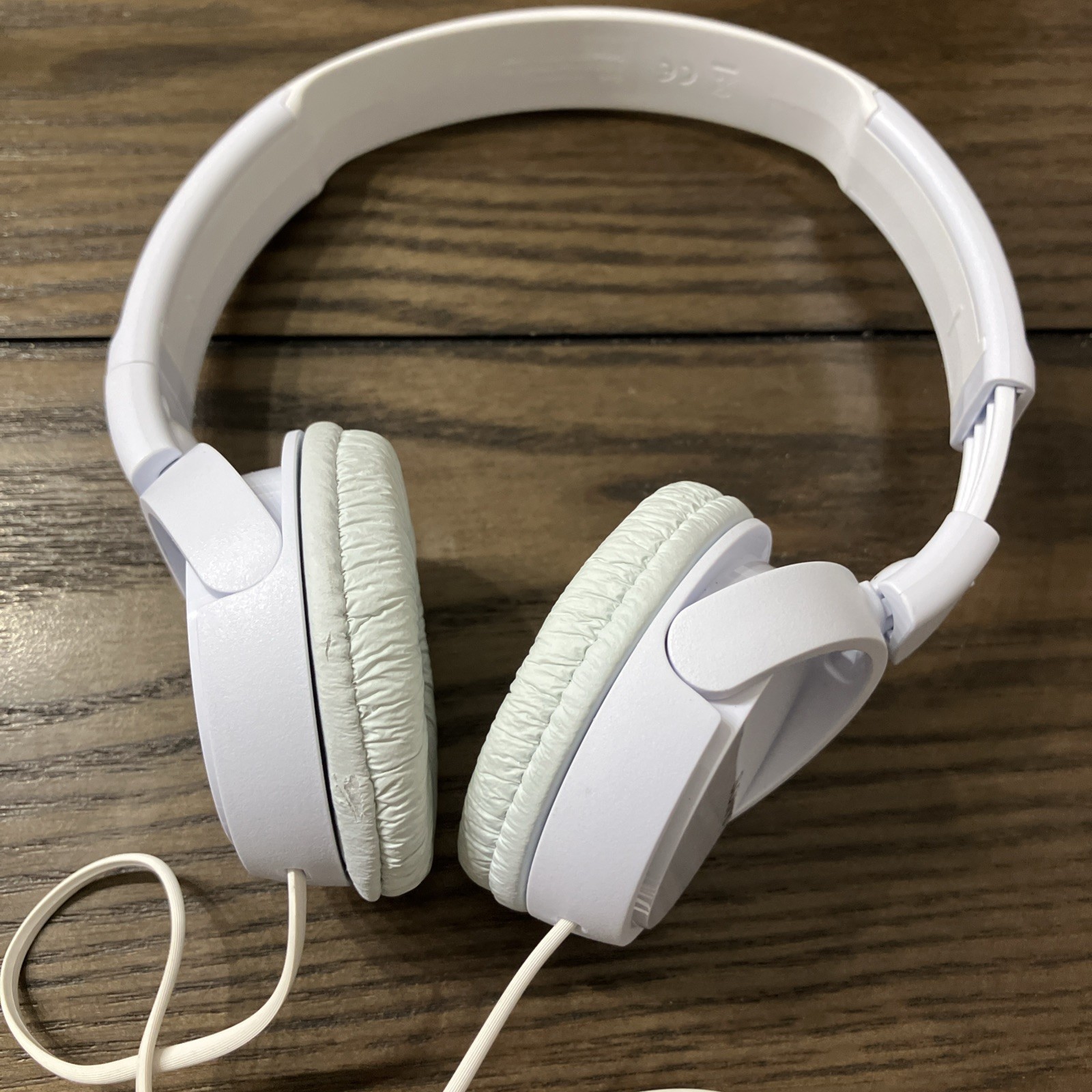 USED Sony ZX Series Wired On-Ear Headphones, White MDR-ZX110 FREE SHIPPING