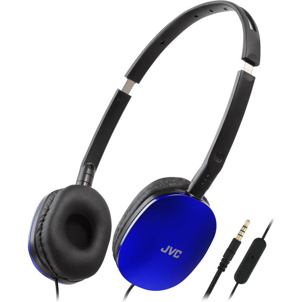 JVC Flat Foldable Colorful Flats On Ear Headphone – HAS160M