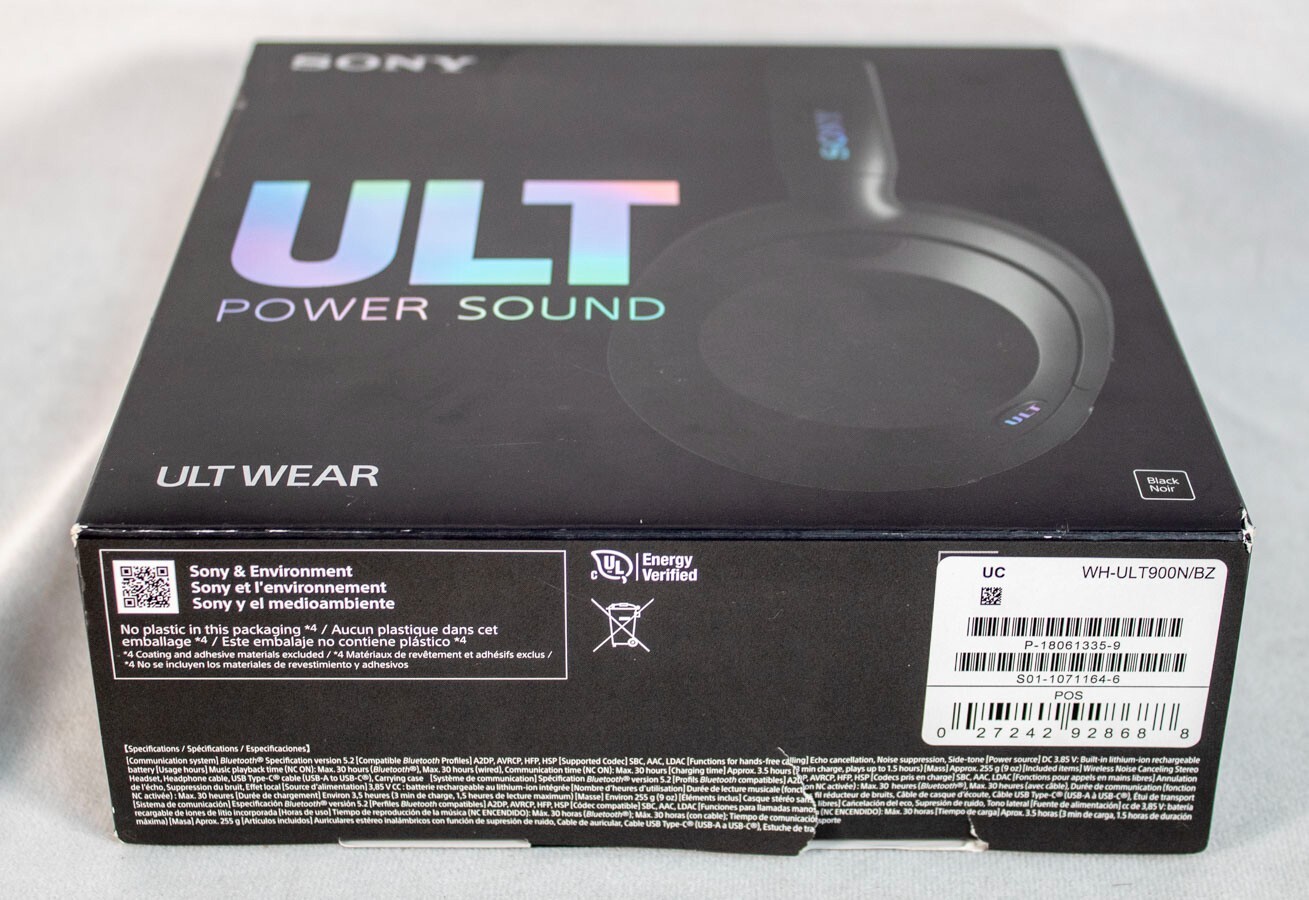 Sony ULT WEAR Wireless Noise Canceling Headphones